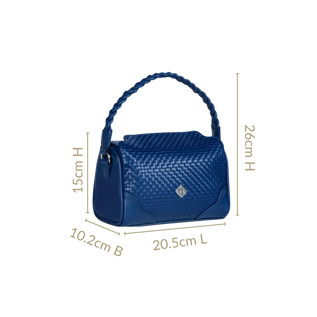 Soi Corde Blue Handbag - Image 4