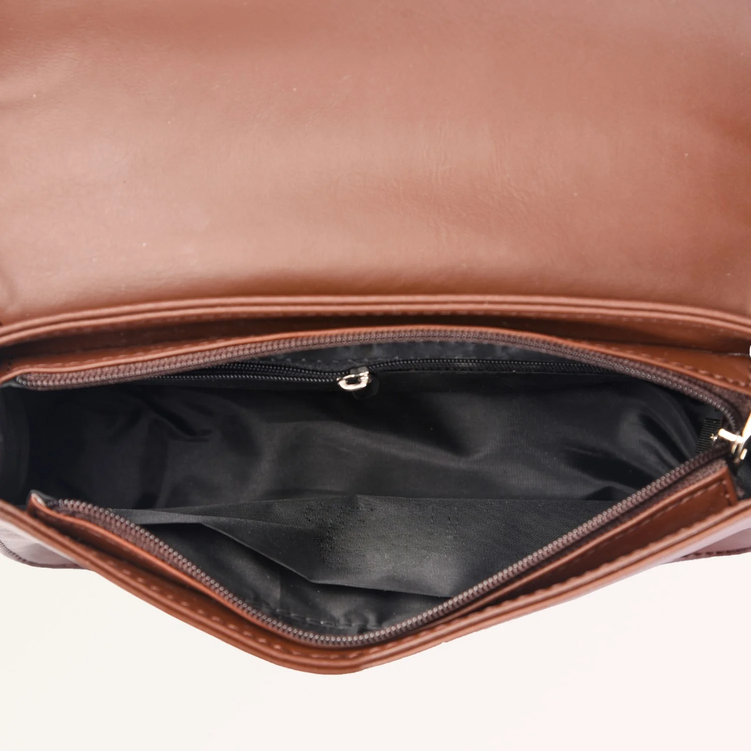Soi Tresse Menue Brown Sling Bag - Image 8