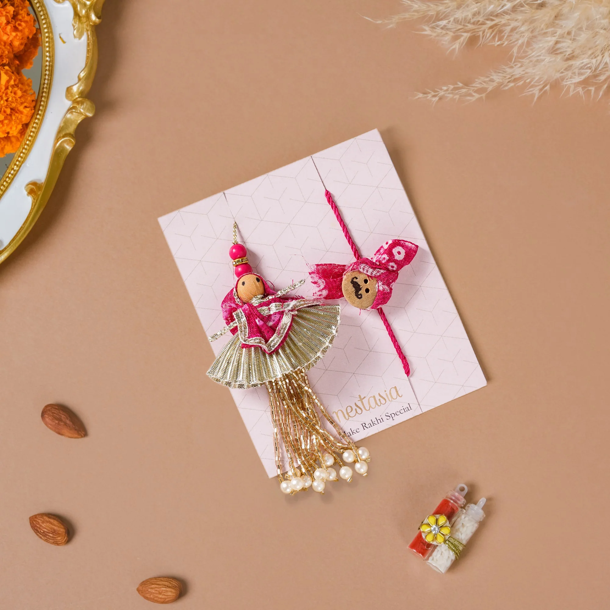Soup Snack Rakhi Hamper For Siblings Set Of 8 - Image 5