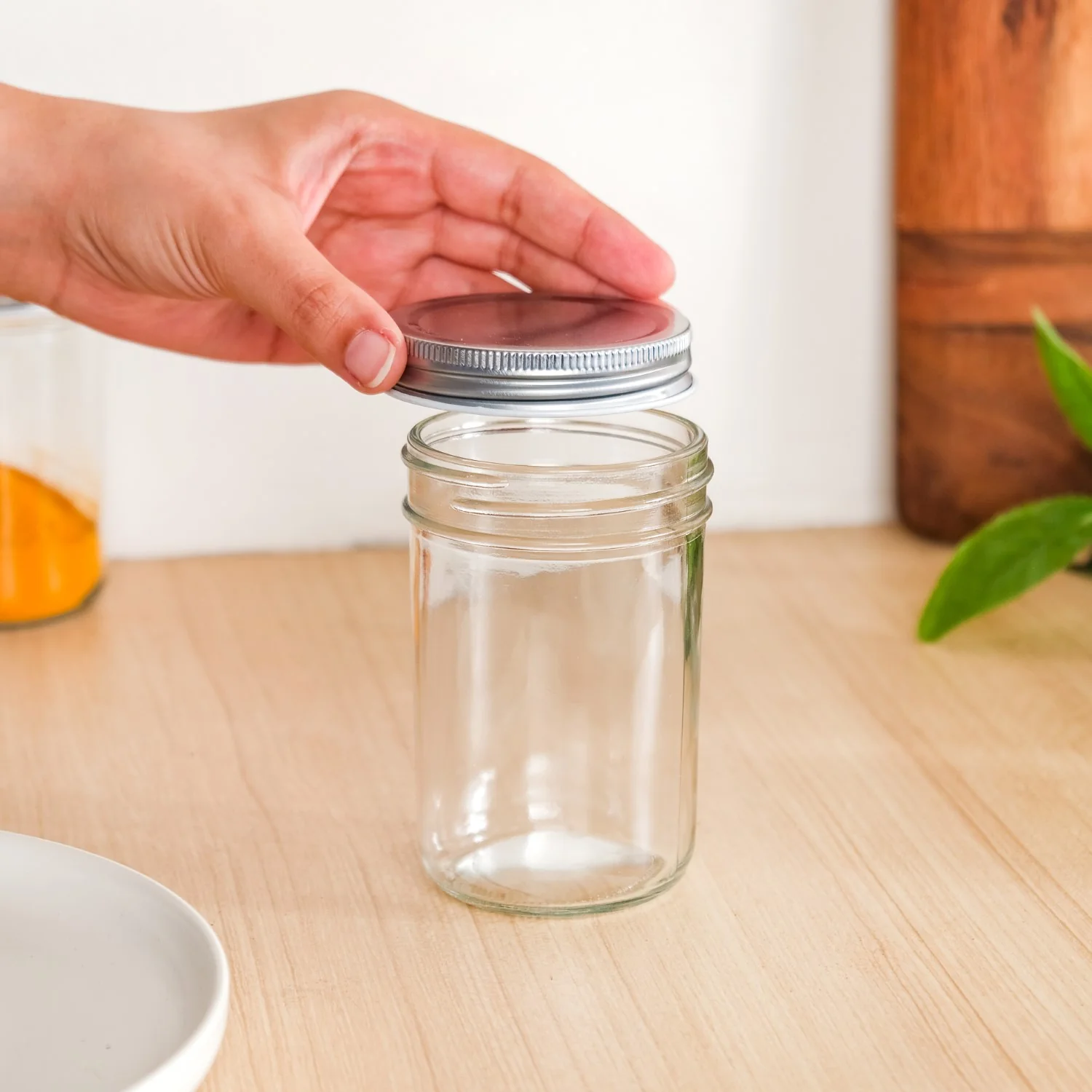 Spice Jars With Lid For Kitchen Set Of 6 250ml - Image 5