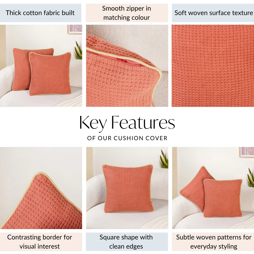 Spicy Orchid Cushion Covers Set Of 2 - Image 4