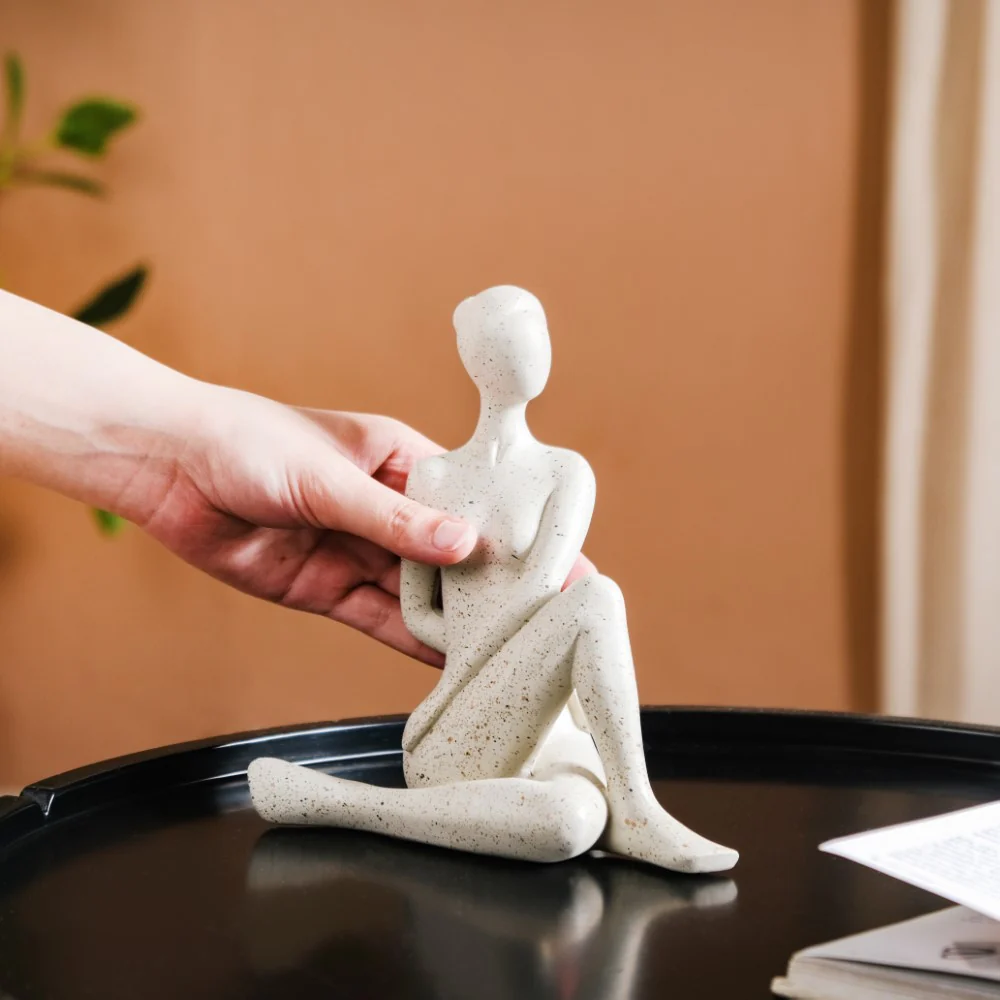 Spinal Twist Yoga Pose Showpiece - Image 2