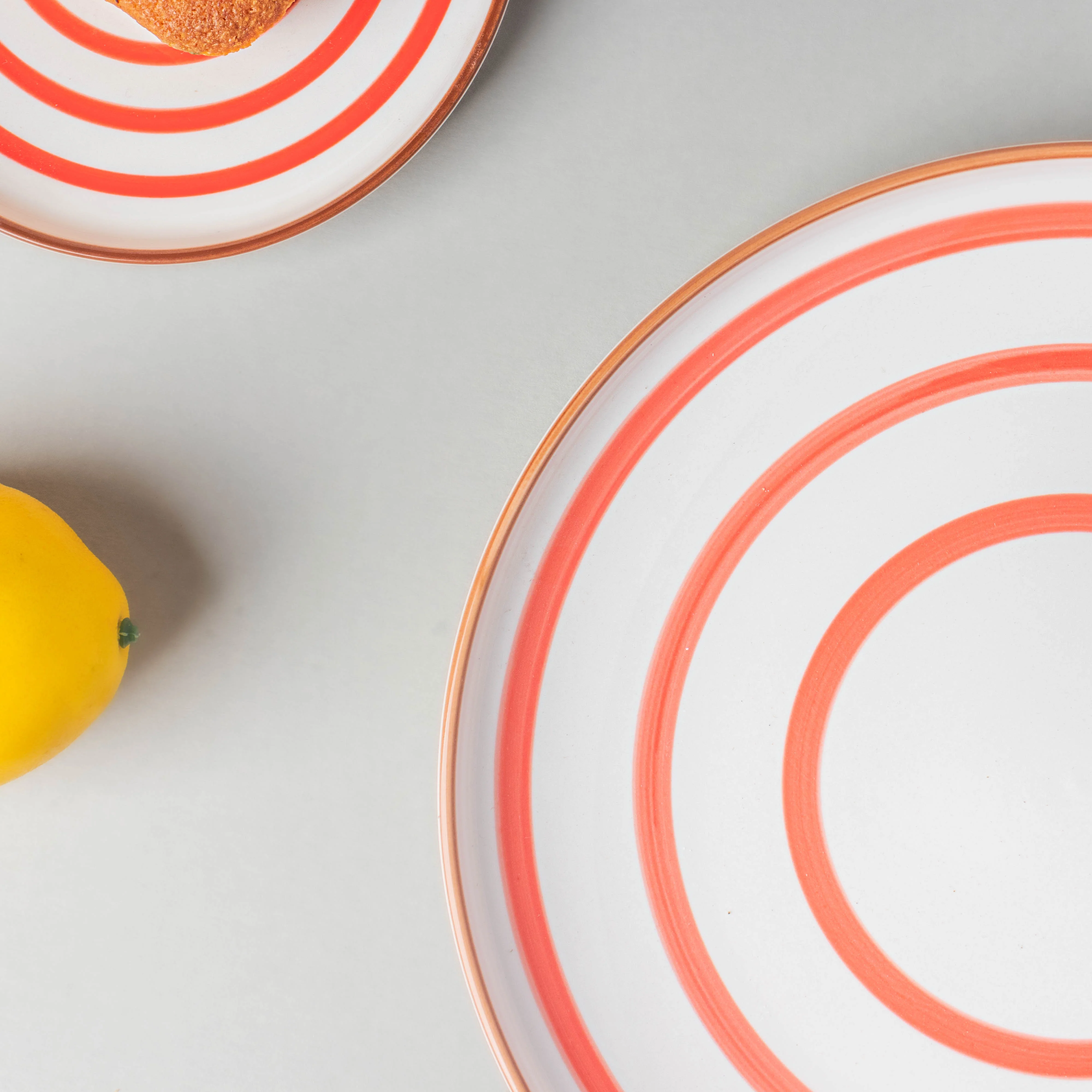 Spiral Dinner Plate Red 10 Inch - Image 6