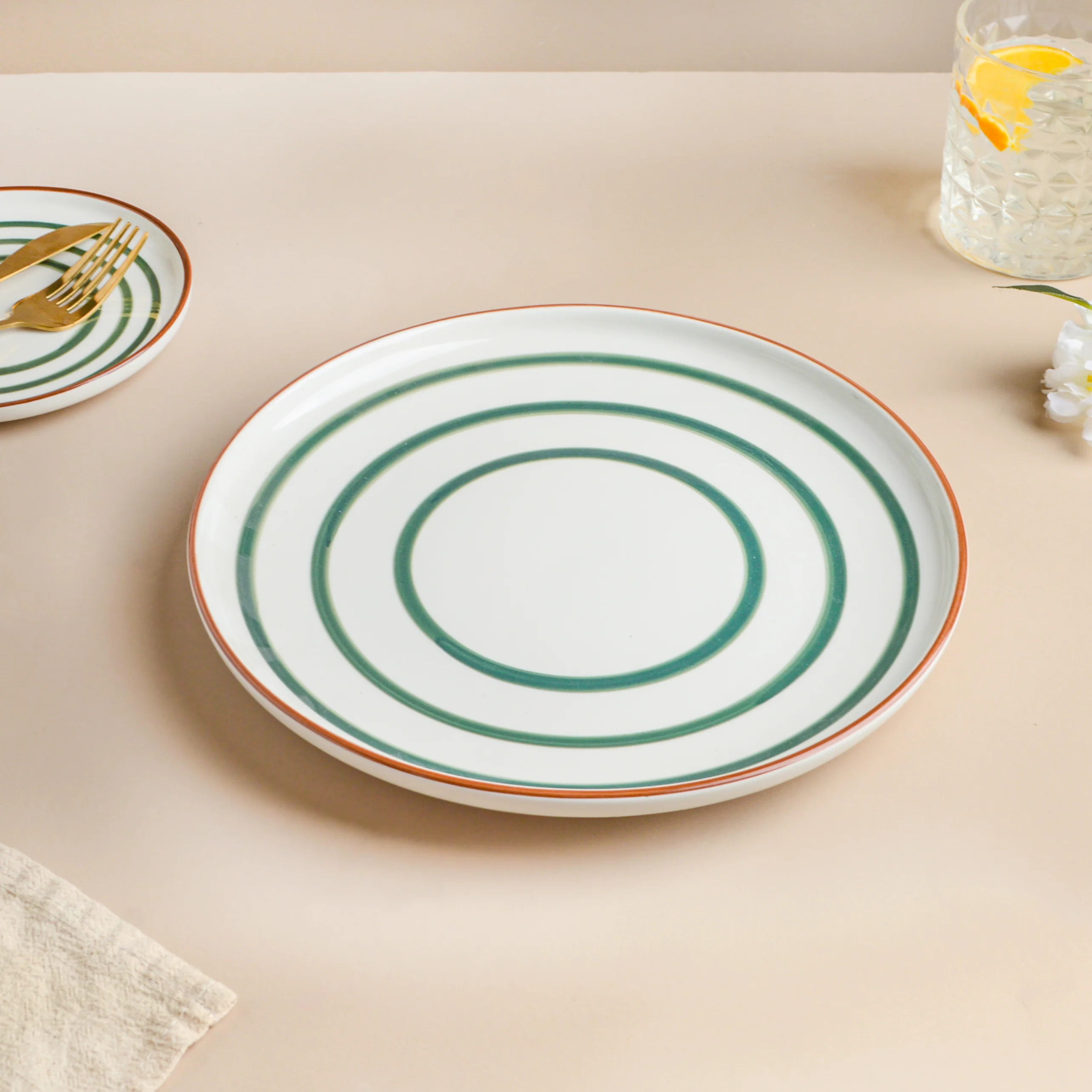 Spiral Green 22 Piece Dinner Set For 6 - Image 8