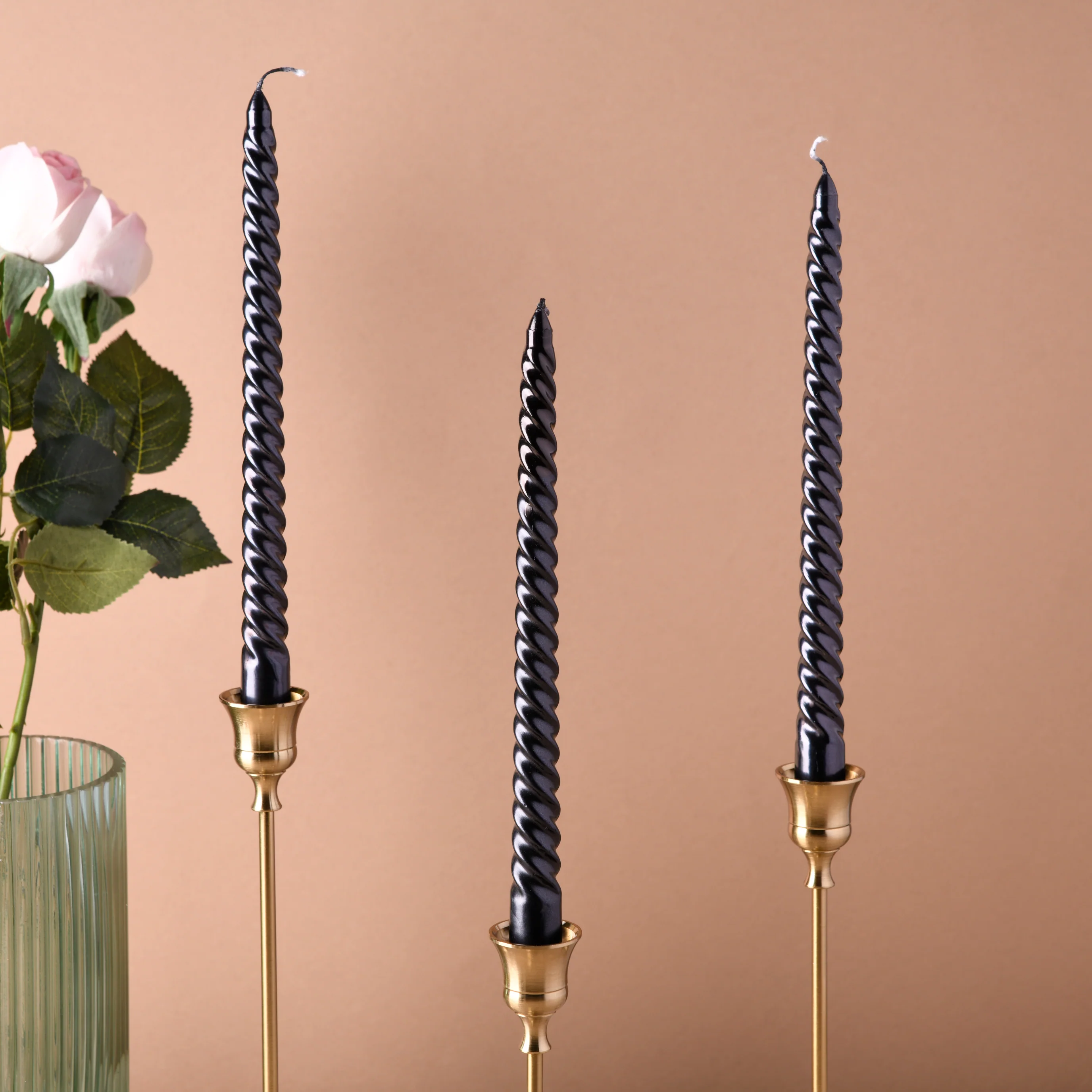 Spiral Taper Candle Set of 4 - Image 9