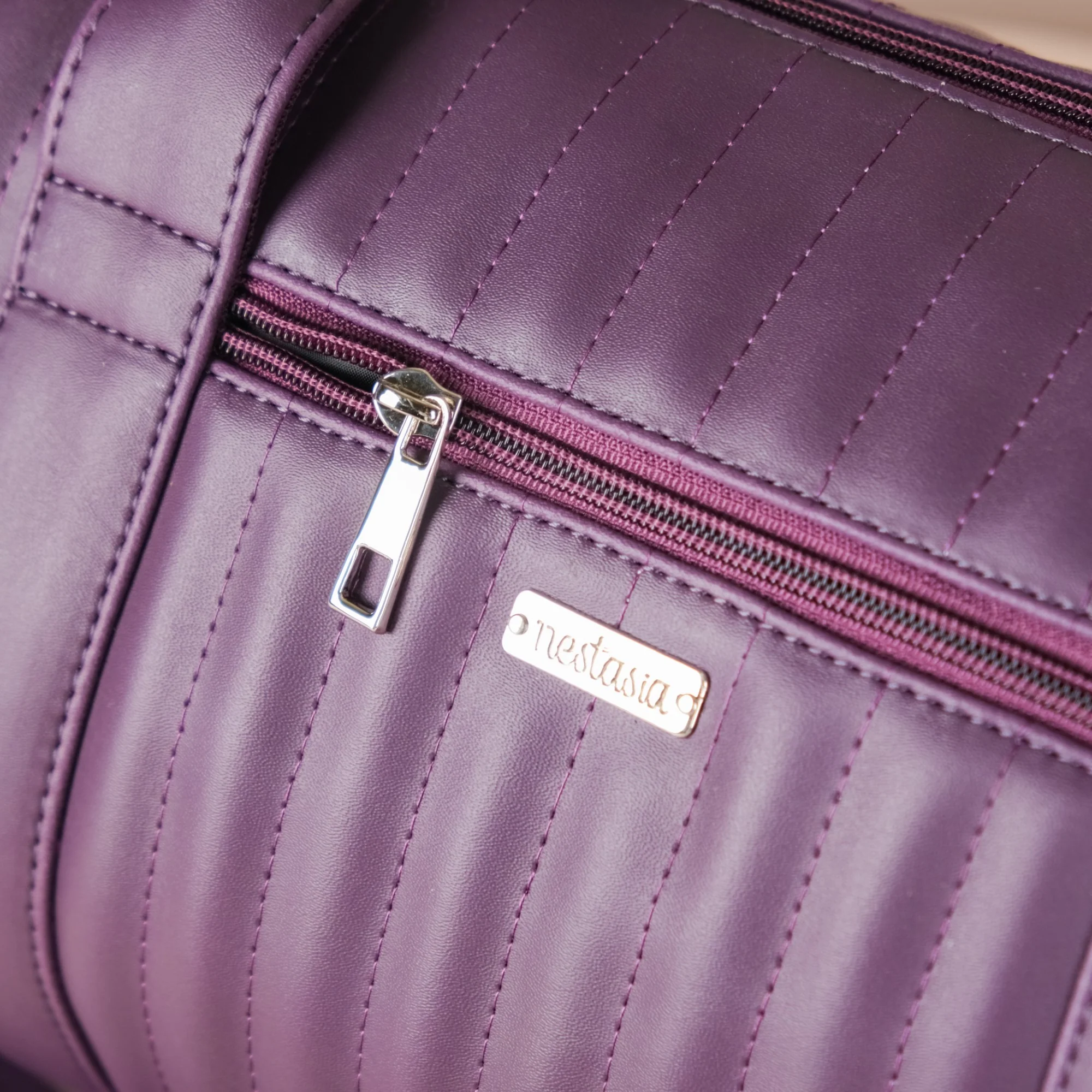 Sporty Duffle Bag Purple Set Of 2 - Image 8
