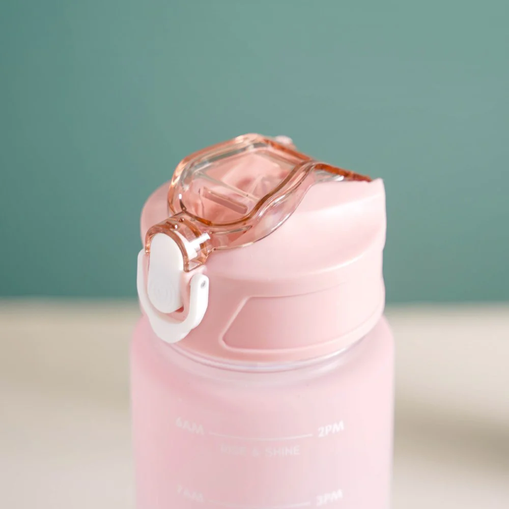 Sporty Motivational Water Bottles Set Of 3 Pink Blue - Image 19