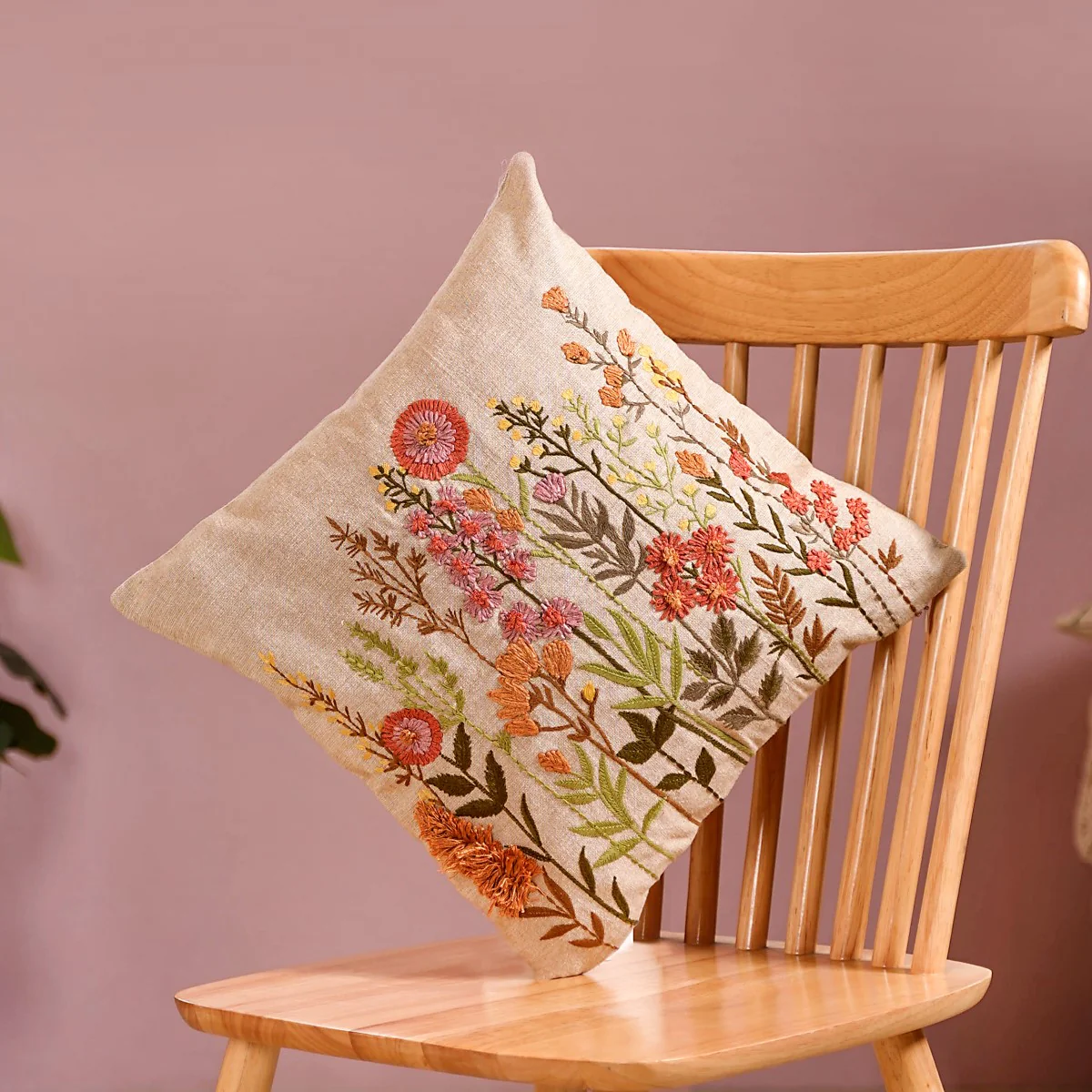 Springtime Cushion Cover 16x16 Inch - Image 2
