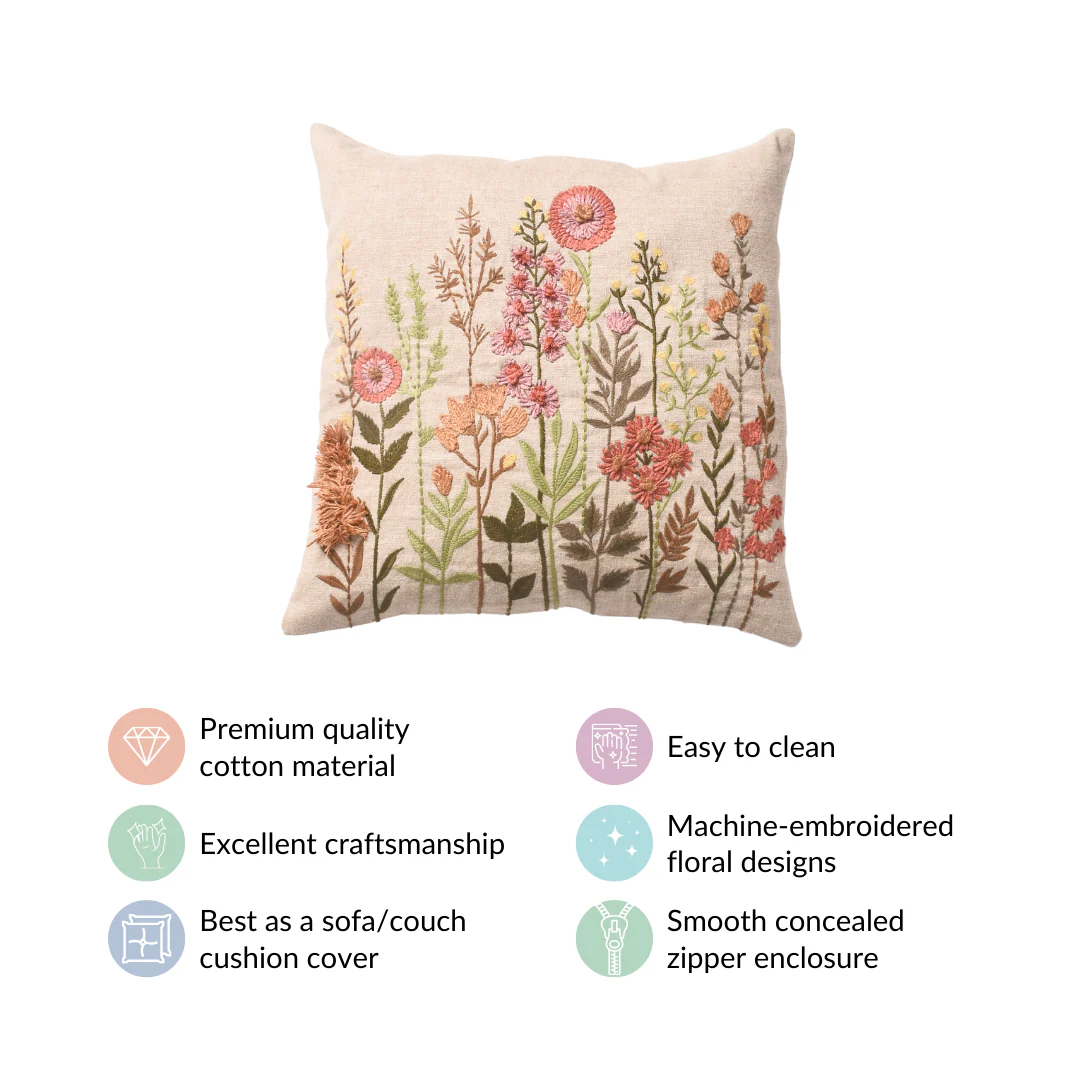 Springtime Cushion Cover 16x16 Inch - Image 4