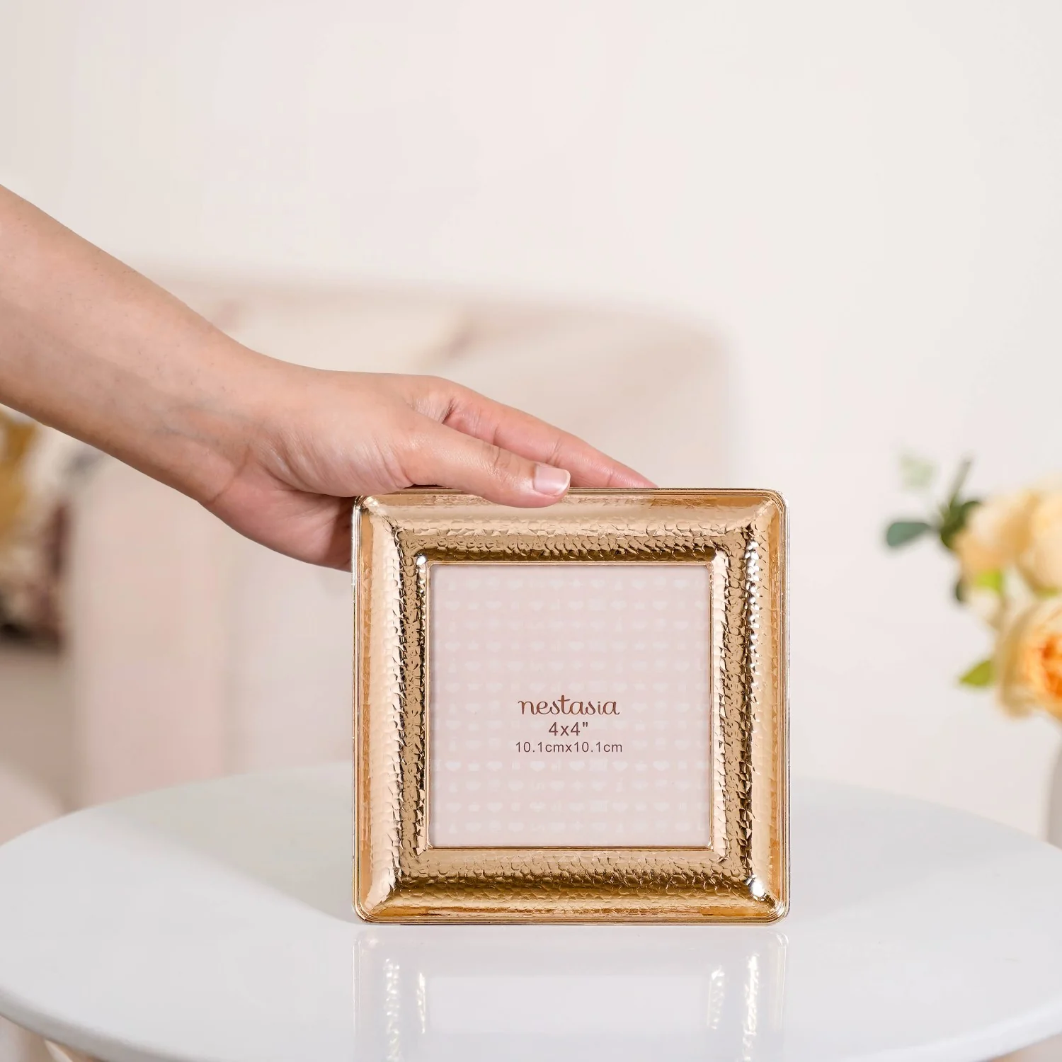 Square Bevelled Photo Frame Small 10x10cm - Image 3