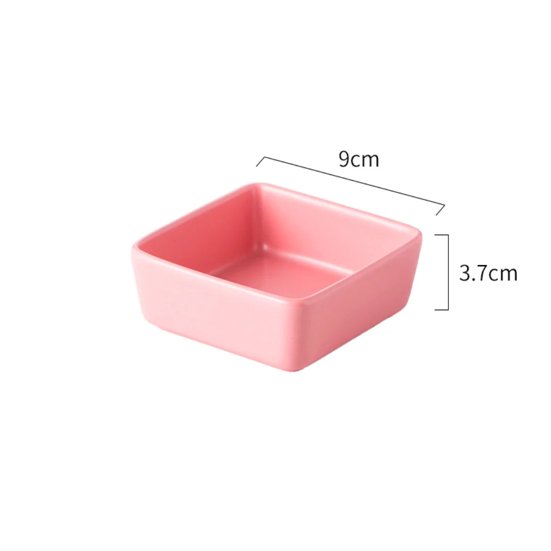 Square Bowls and Wooden Trays - Image 11
