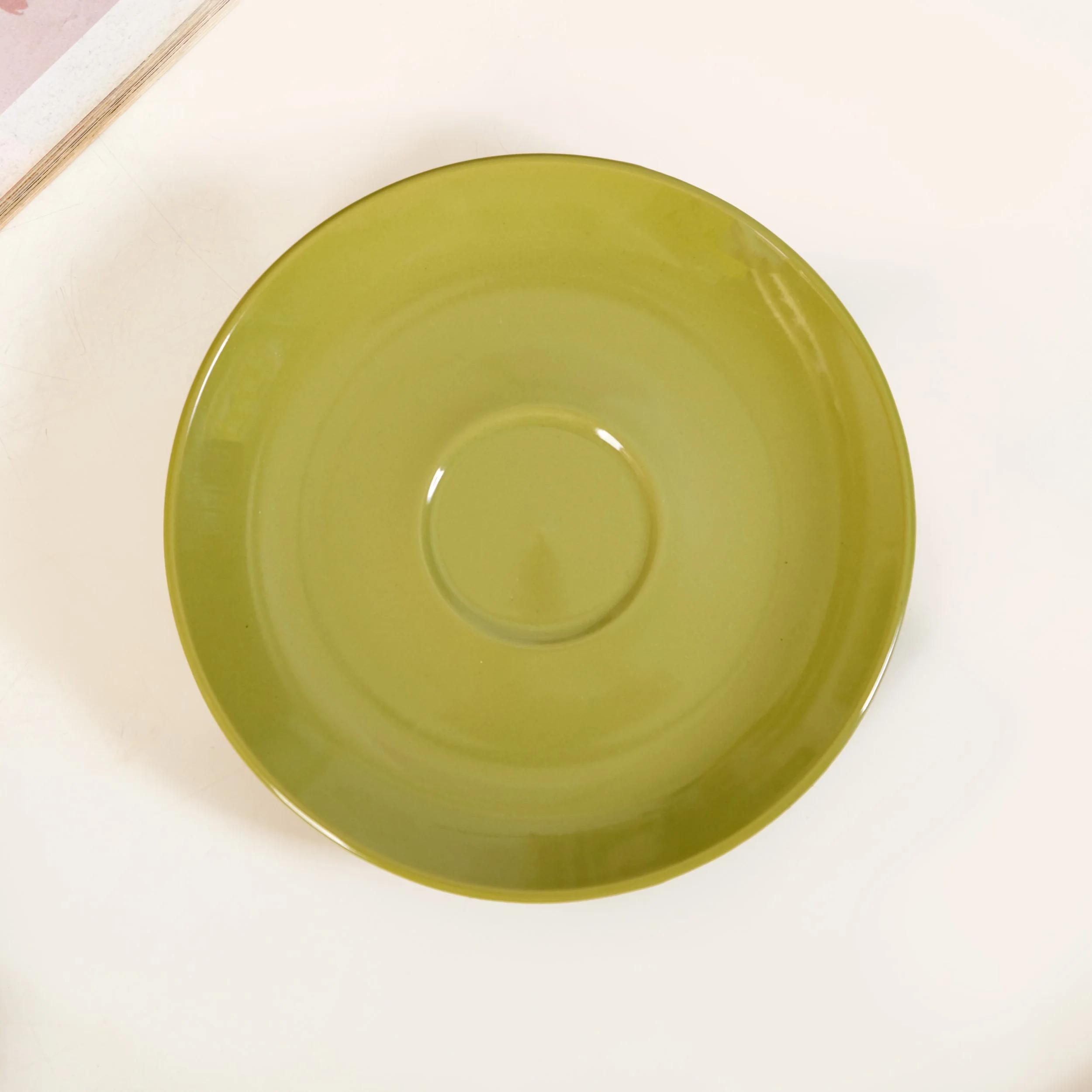 Stackable Ambrosia Teapot And Cup With Saucer Olive Green - Image 9