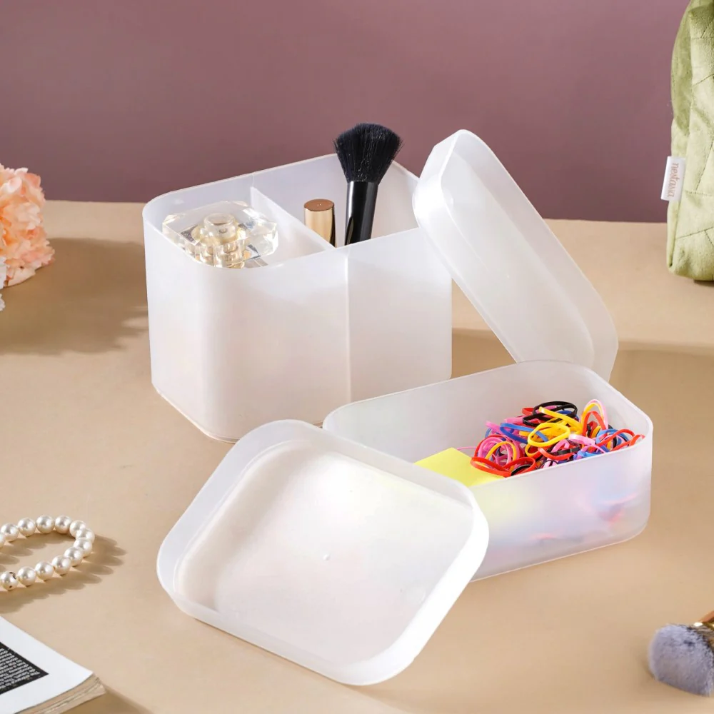 Stackable Desk Organizer Box Set Of 2 - Image 3