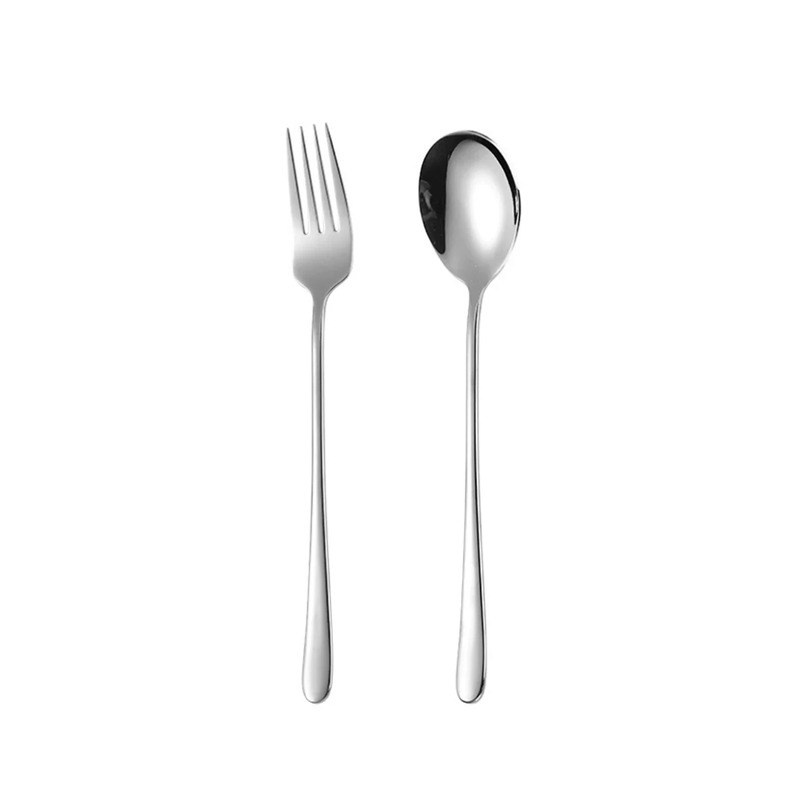 Stainless Steel Fork And Spoon Set - Image 17
