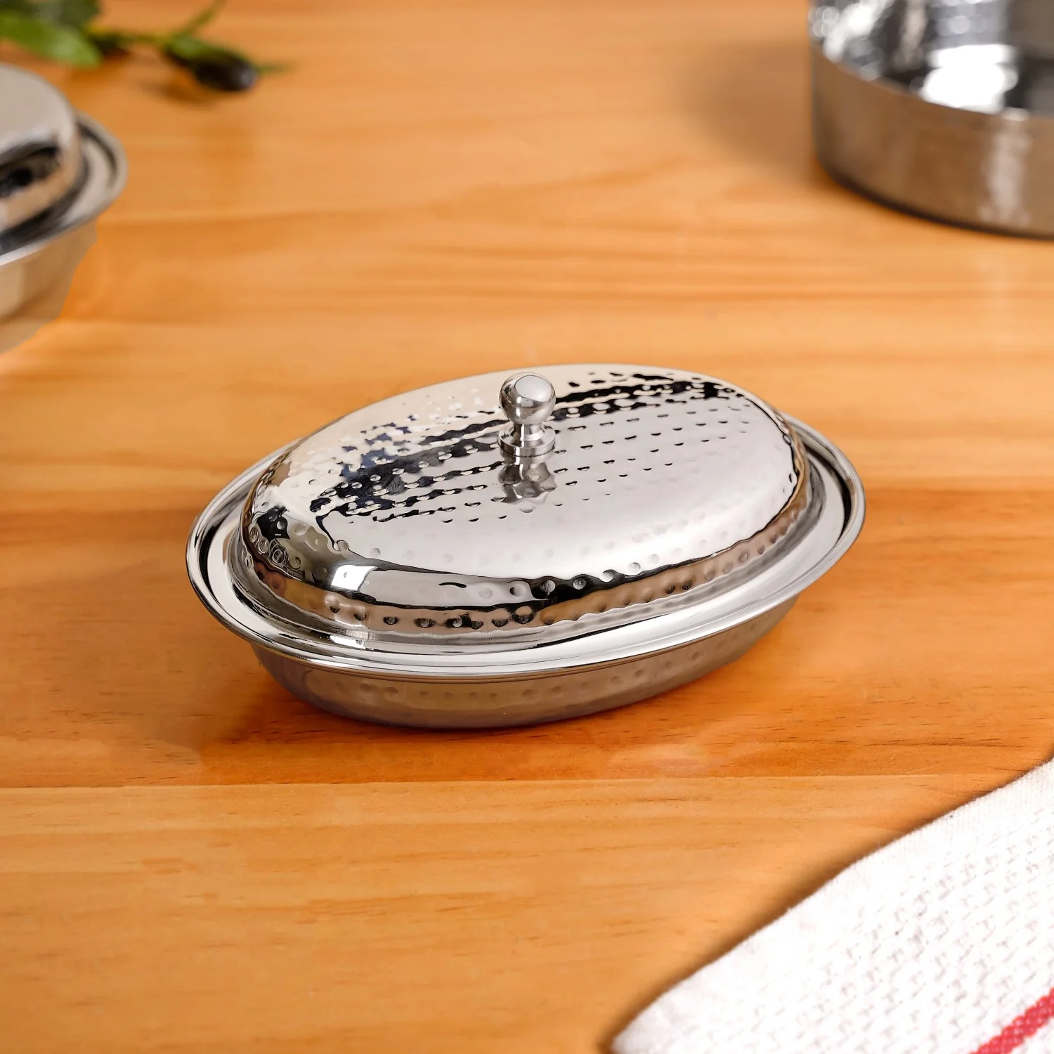 Stainless Steel Retro Serveware For Curries 350ml