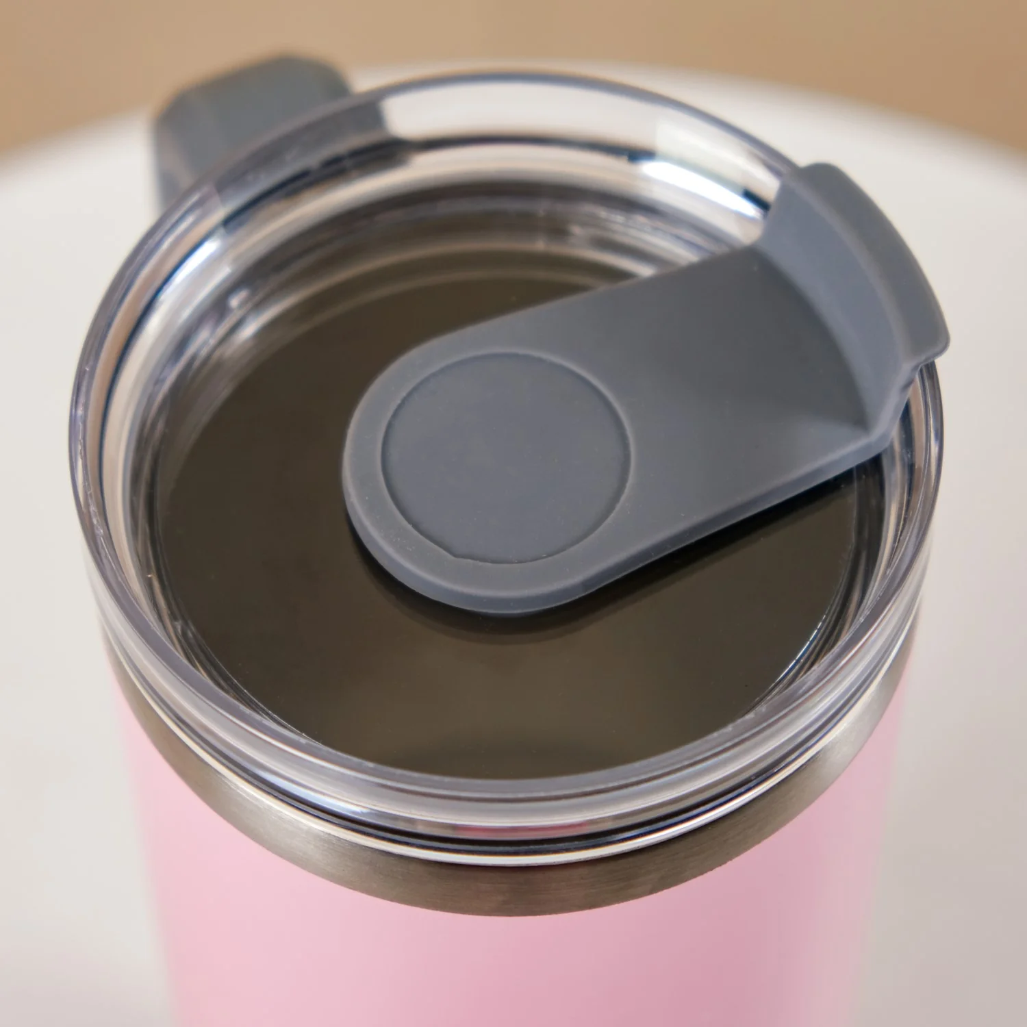Stainless Steel Vacuum Insulated Tumbler With Lid Pink 1200ml - Image 9