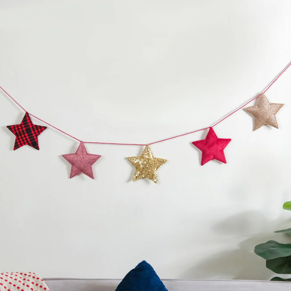 Star Bunting For Christmas 98 Inch - Image 10