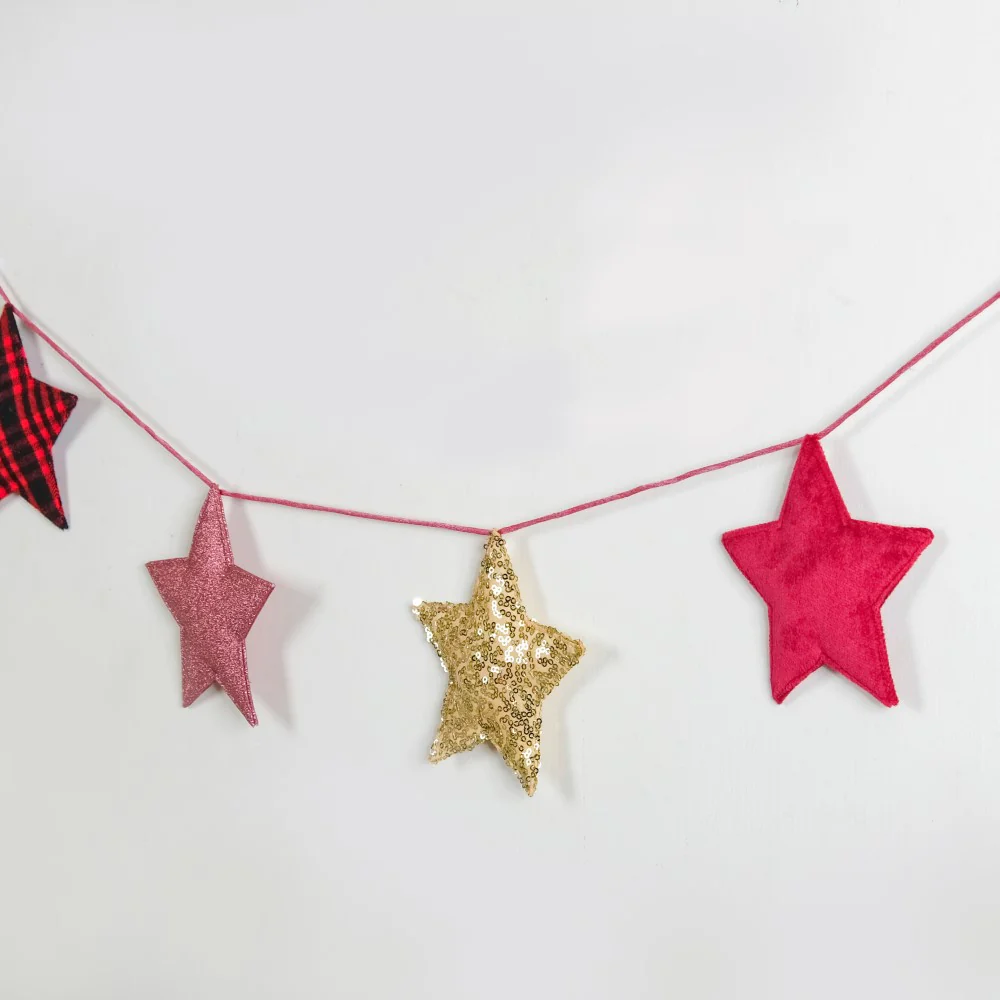 Star Bunting For Christmas 98 Inch - Image 9