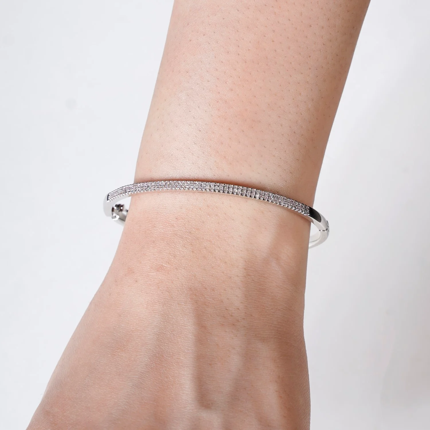 Starlight Silver Statement Bracelet - Image 2