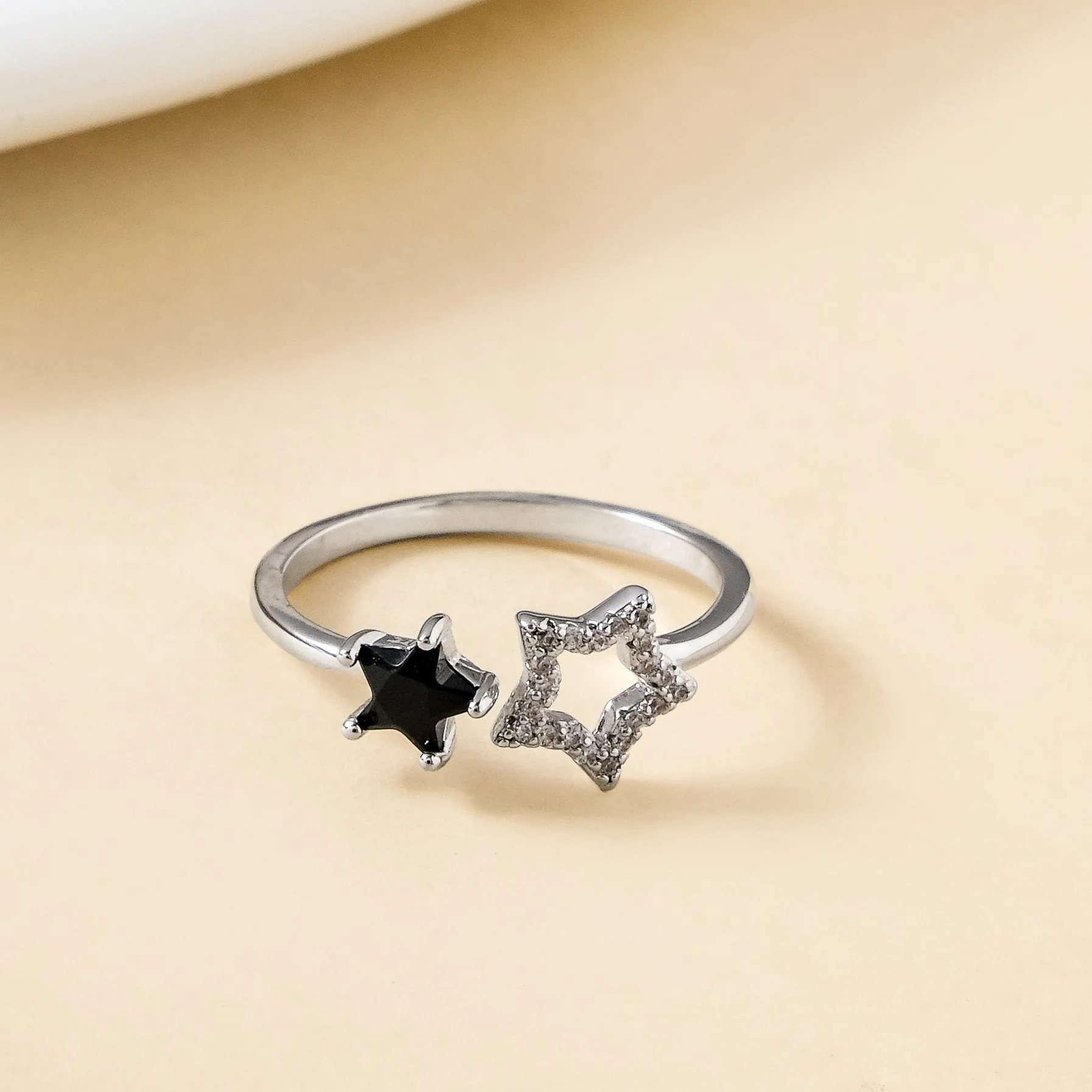 Starlight Silver Stone Ring - Image 6