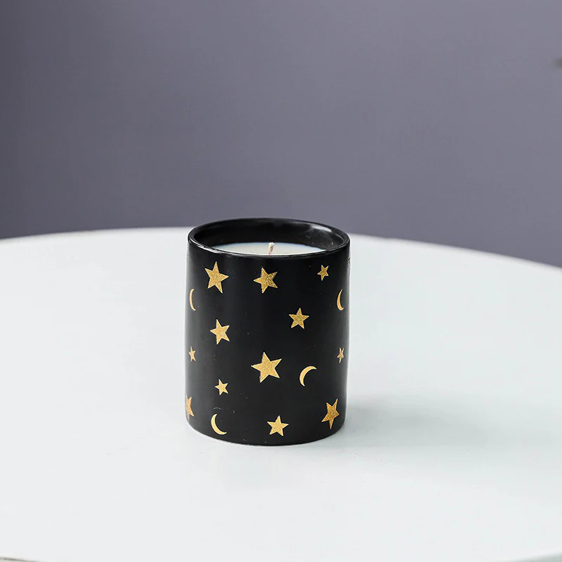 Stars and Moons Black Ceramic Organiser - Image 4