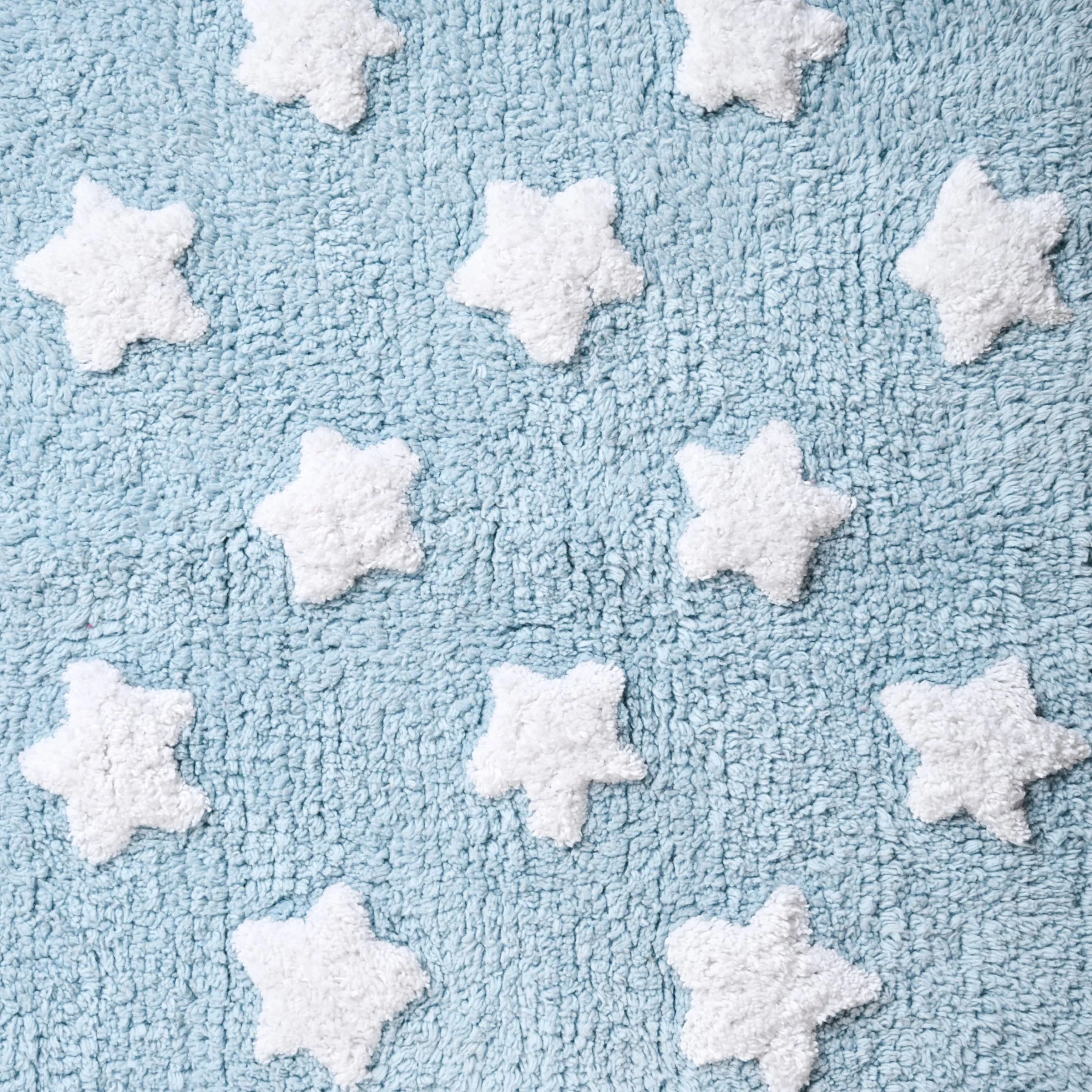 Stars Cotton Anti Slip Floor Mat For Kids Room 62x42cm - Image 7