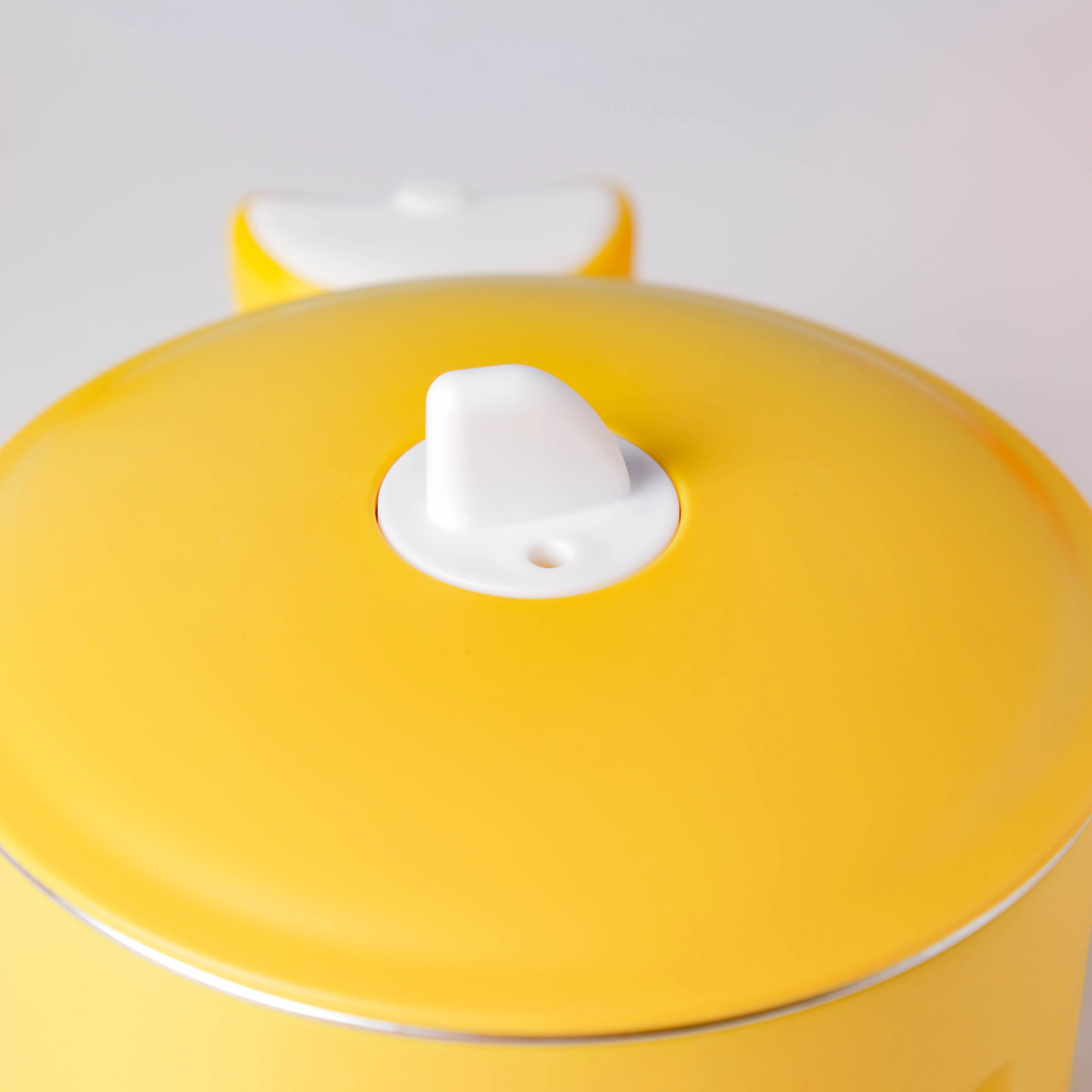 Stay Warm Steel Bowl With Suction Base Yellow 350 ml - Image 11