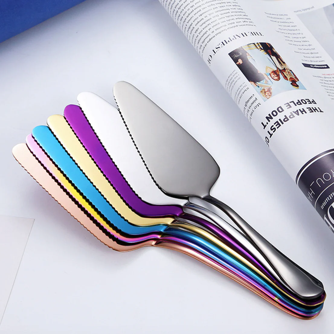 Steel Cake Server - Image 10
