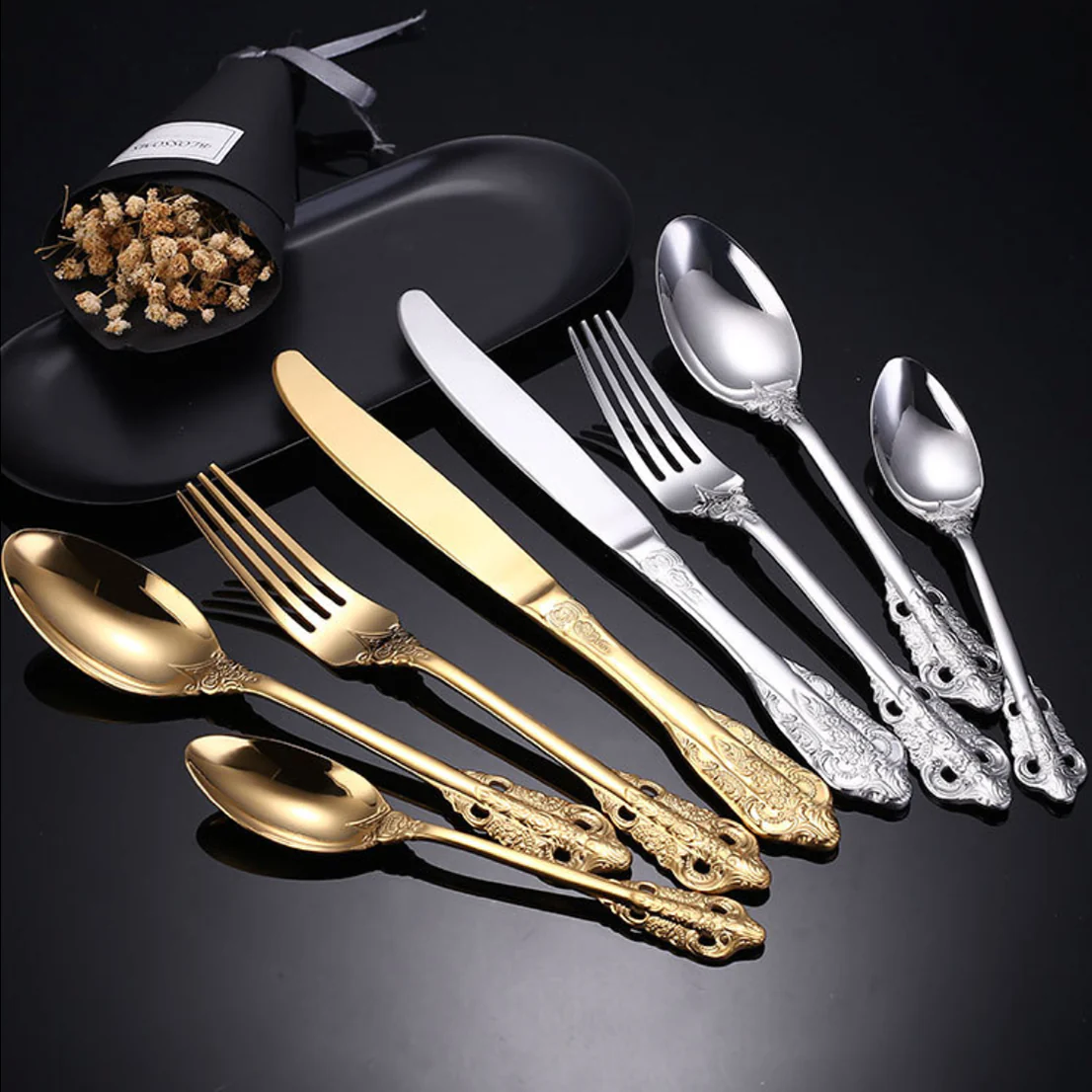 Steel Cutlery Set - Image 4