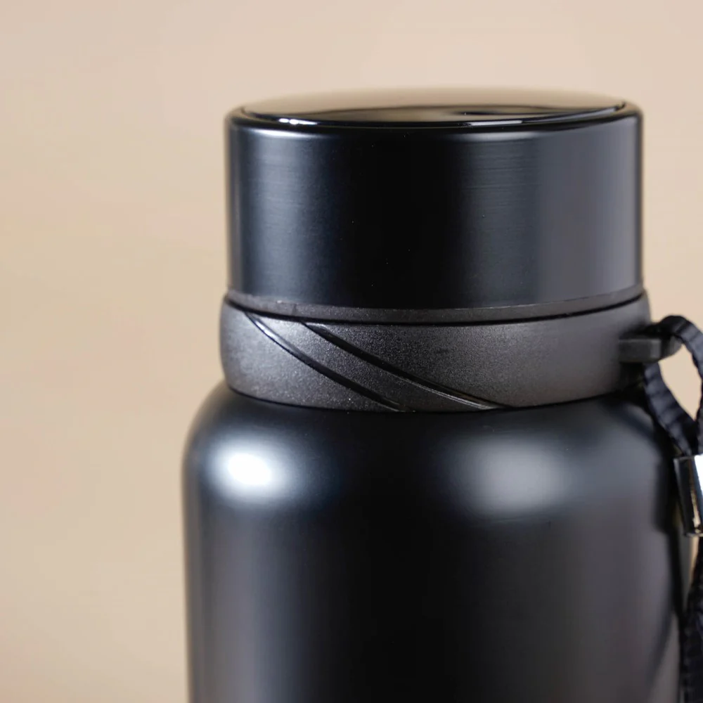Steel Flask Black 800 ml - Image 4