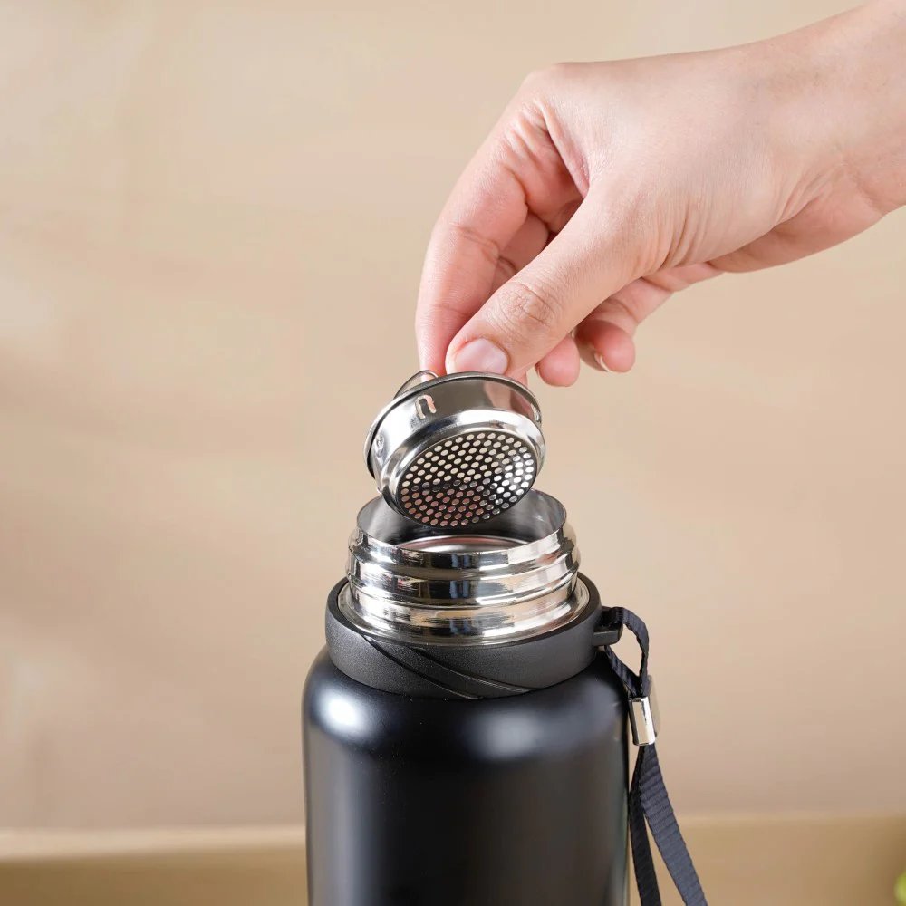 Steel Flask Black 800 ml - Image 5