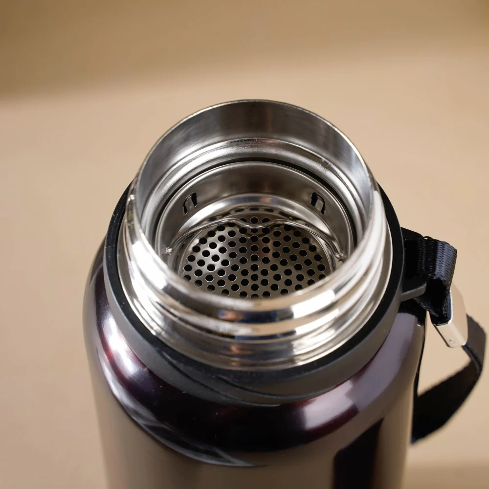 Steel Flask Brown 800 ml - Image 5