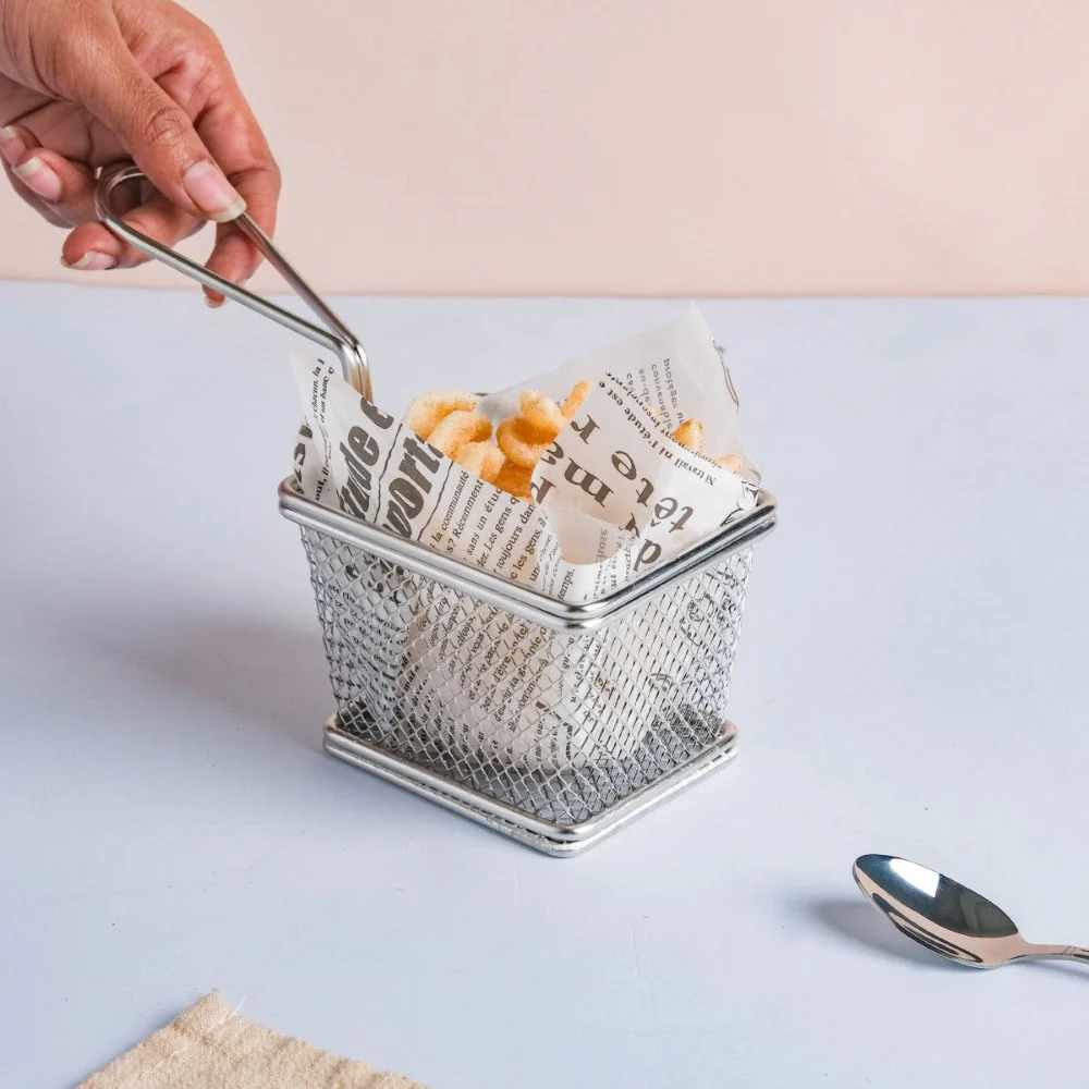 Steel Snack Basket - Image 3