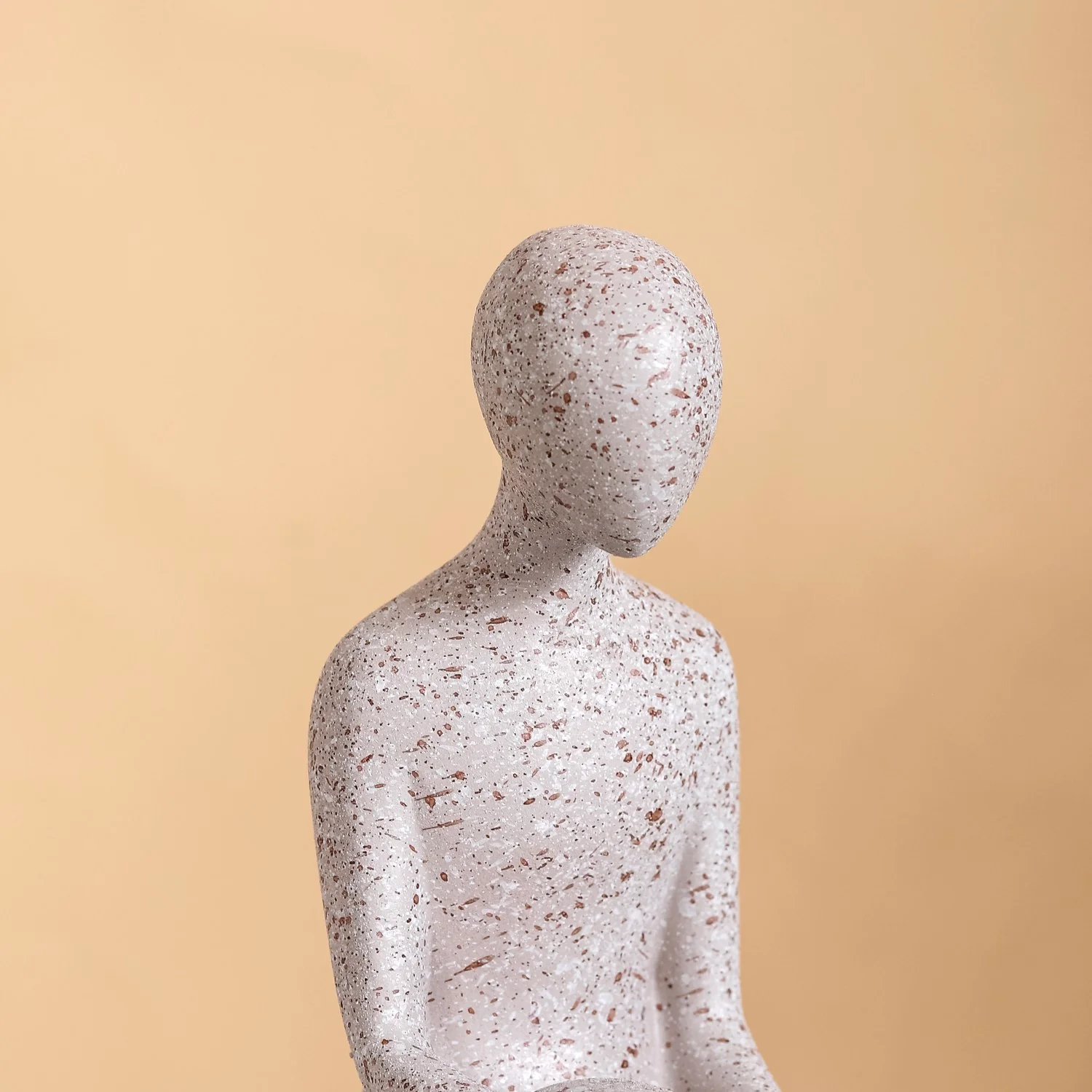 Stone Finish Sitting Statue Bookends - Image 7