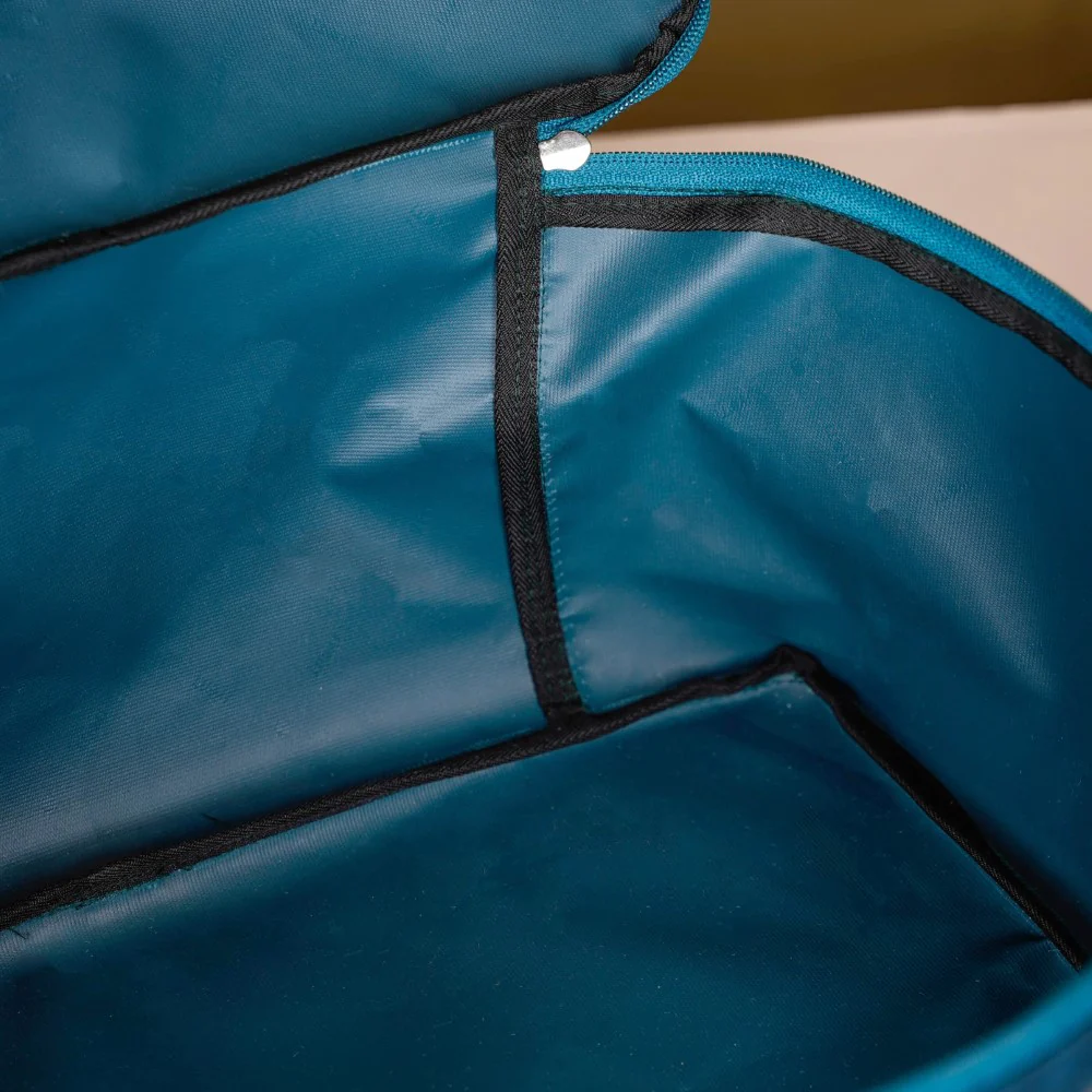 Storage Bag For Clothes Set Of 2 Teal With Transparent Window - Image 7
