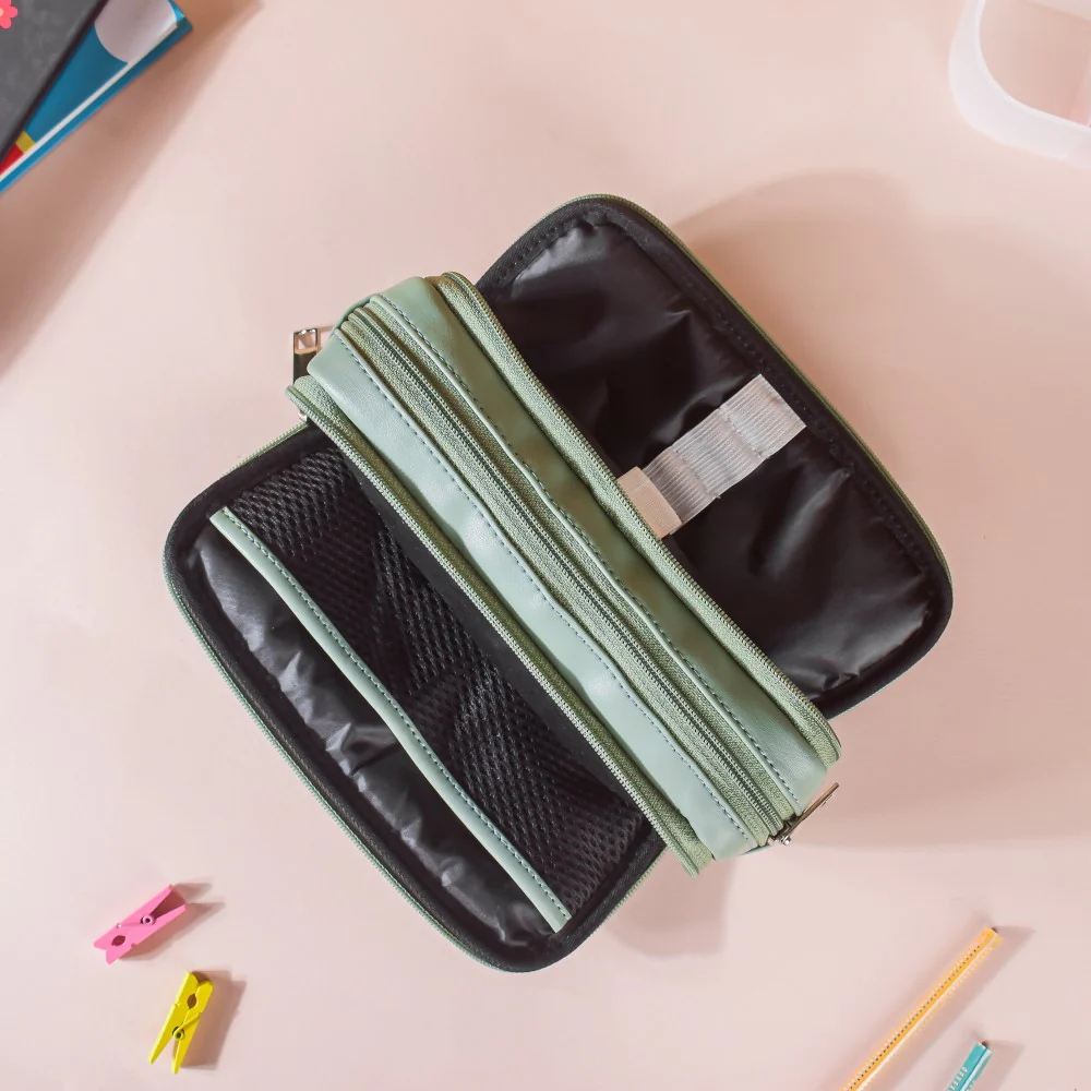 Storage Pencil Bag Green - Image 2