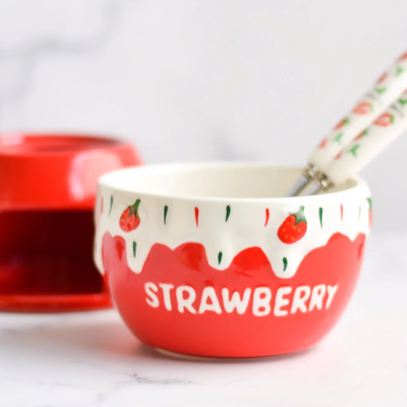 Strawberry Fondue Set - Image 4