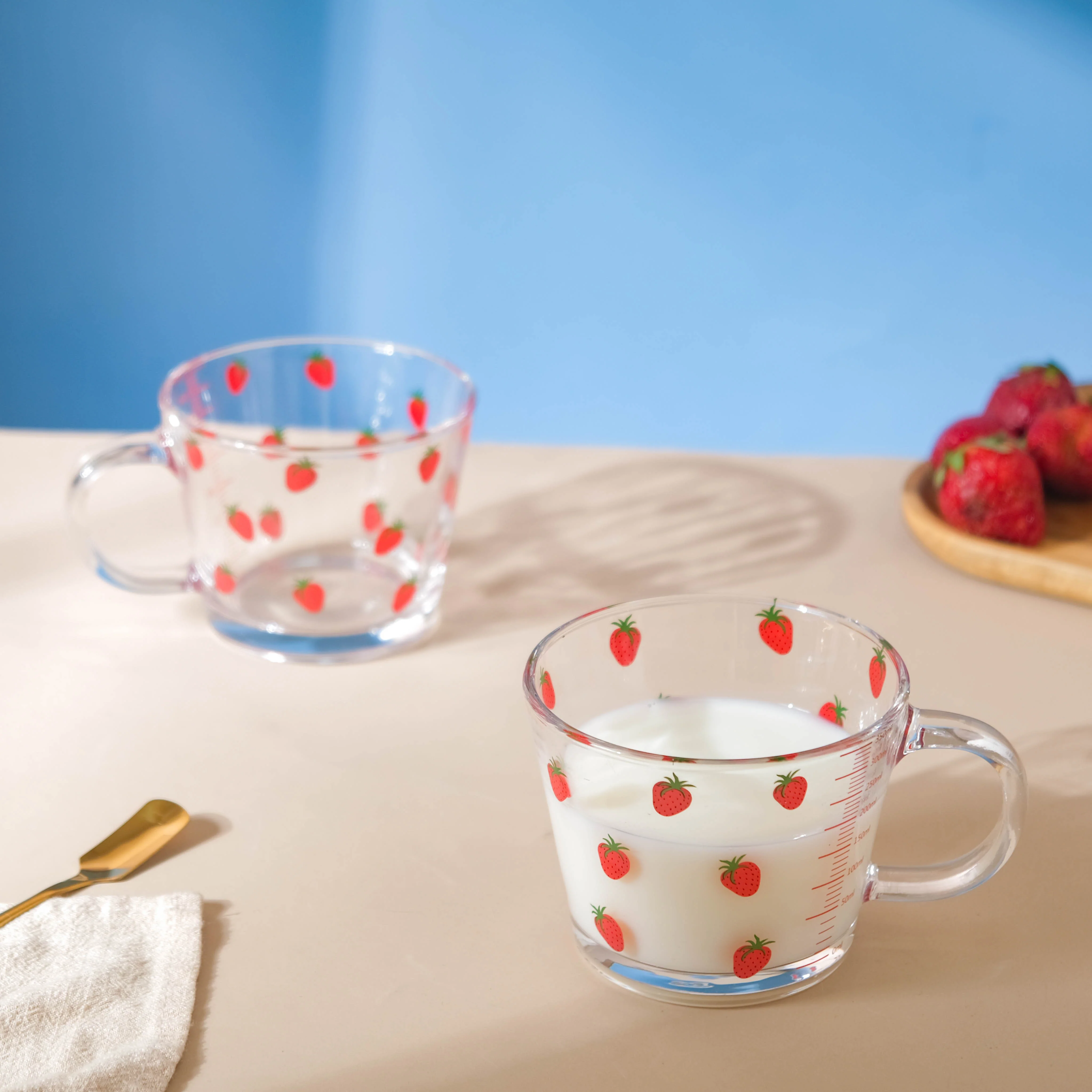Strawberry Measuring Cup Set of 2 - Image 5
