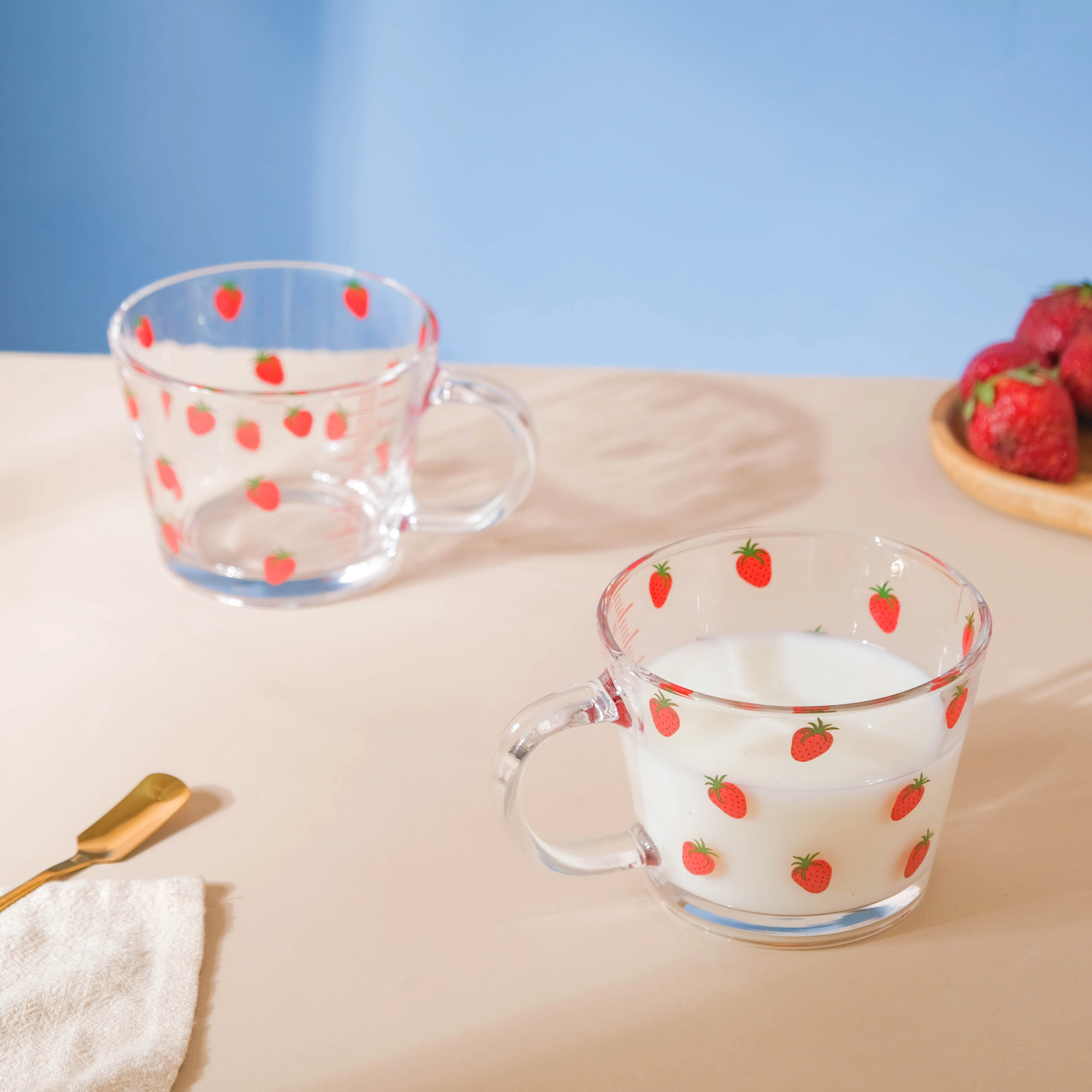 Strawberry Measuring Cup Set of 2 - Image 7