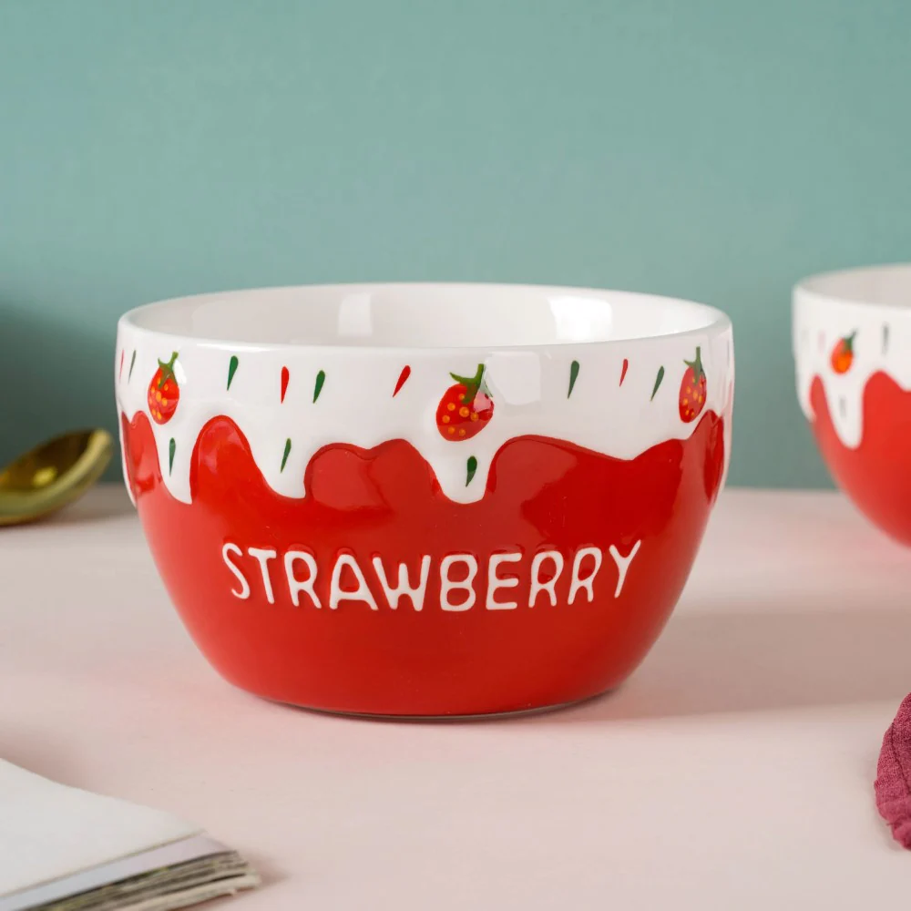 Strawberry Serving Bowl - Image 22