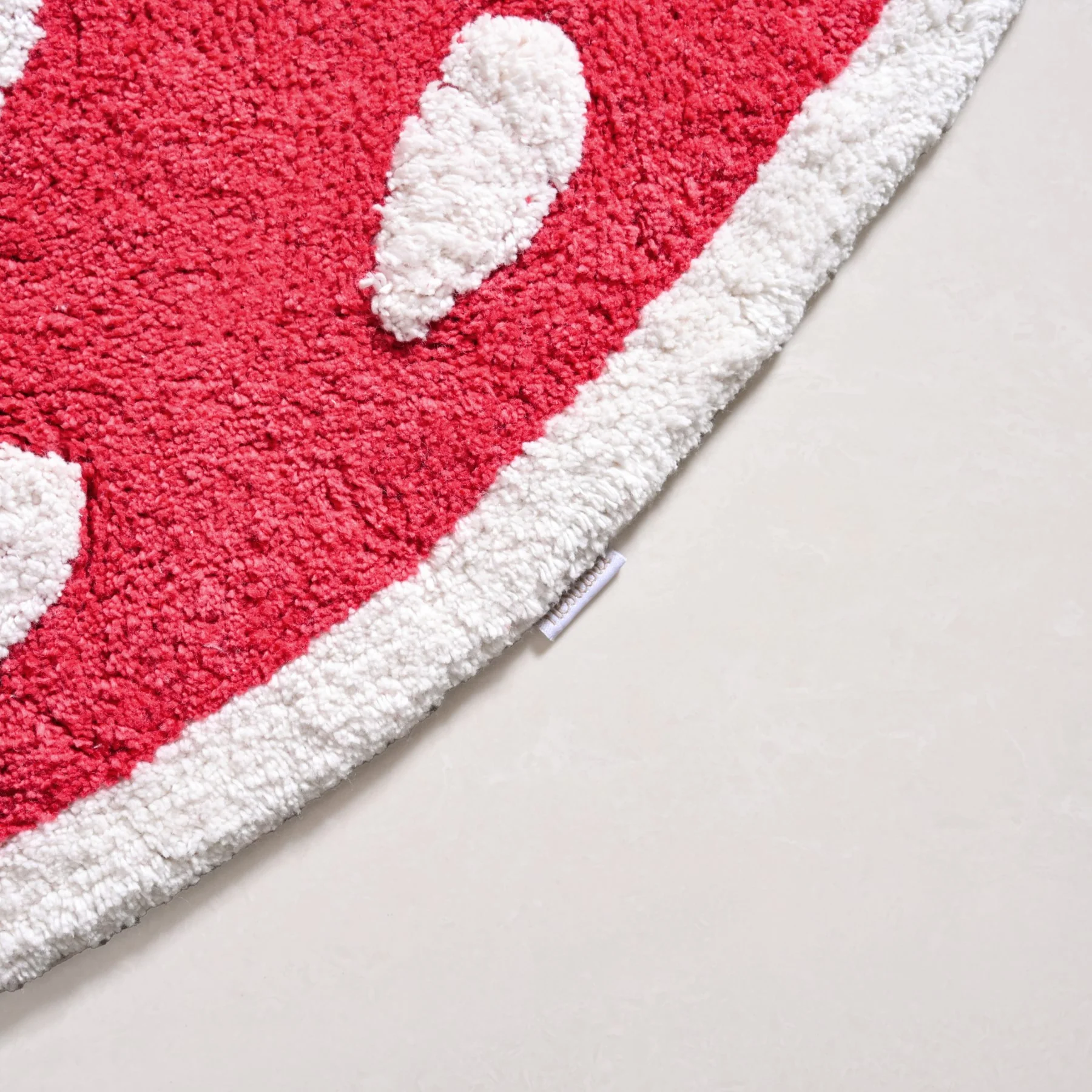Strawberry Cotton Anti Slip Floor Mat 74x62cm - Image 8