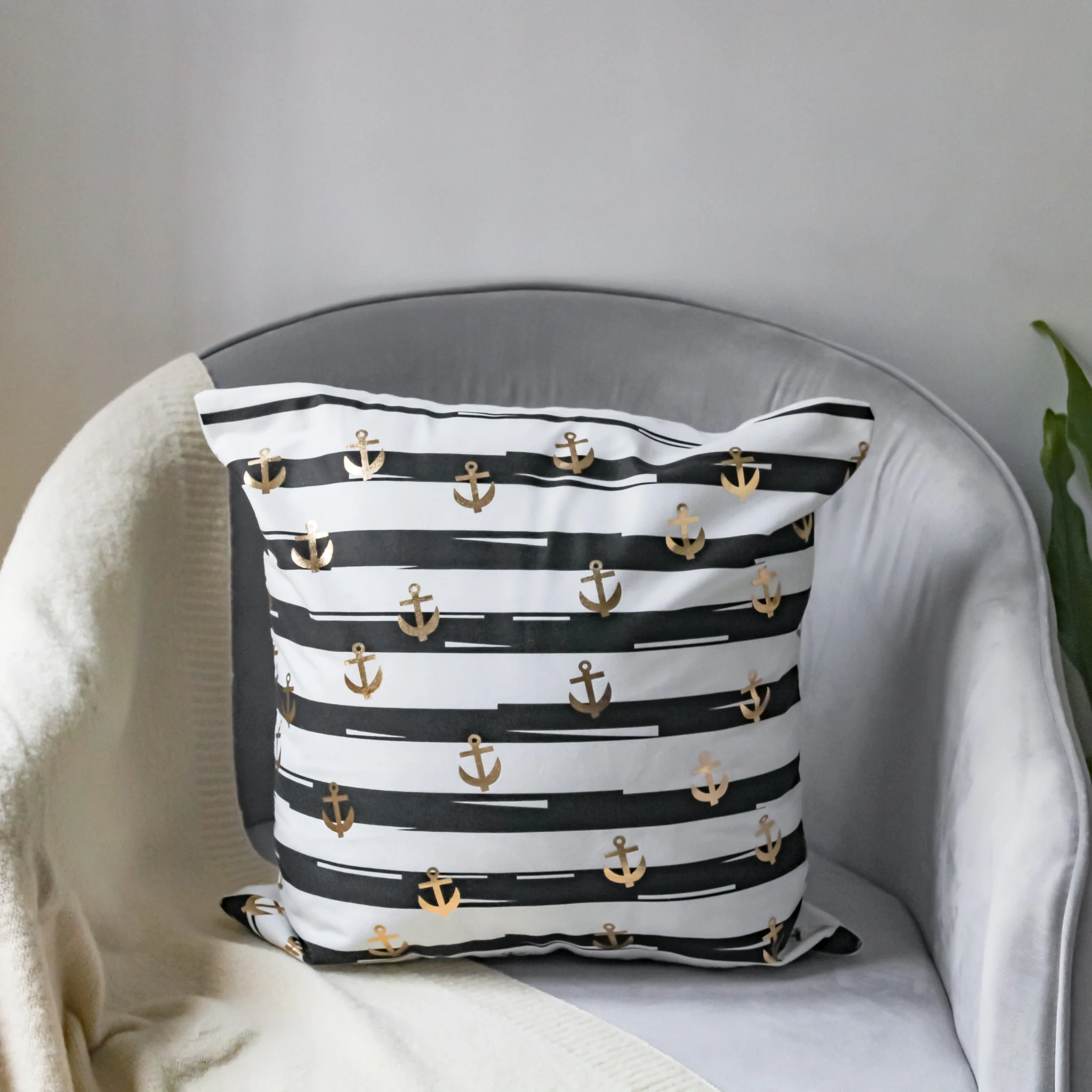 Striped Cushion Cover Set of 2 - Image 4