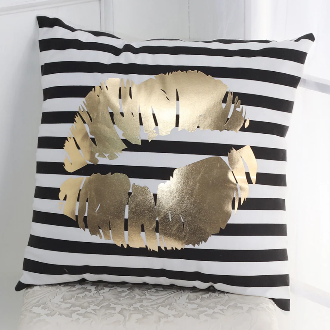 Striped Cushion Cover Set of 2 - Image 9