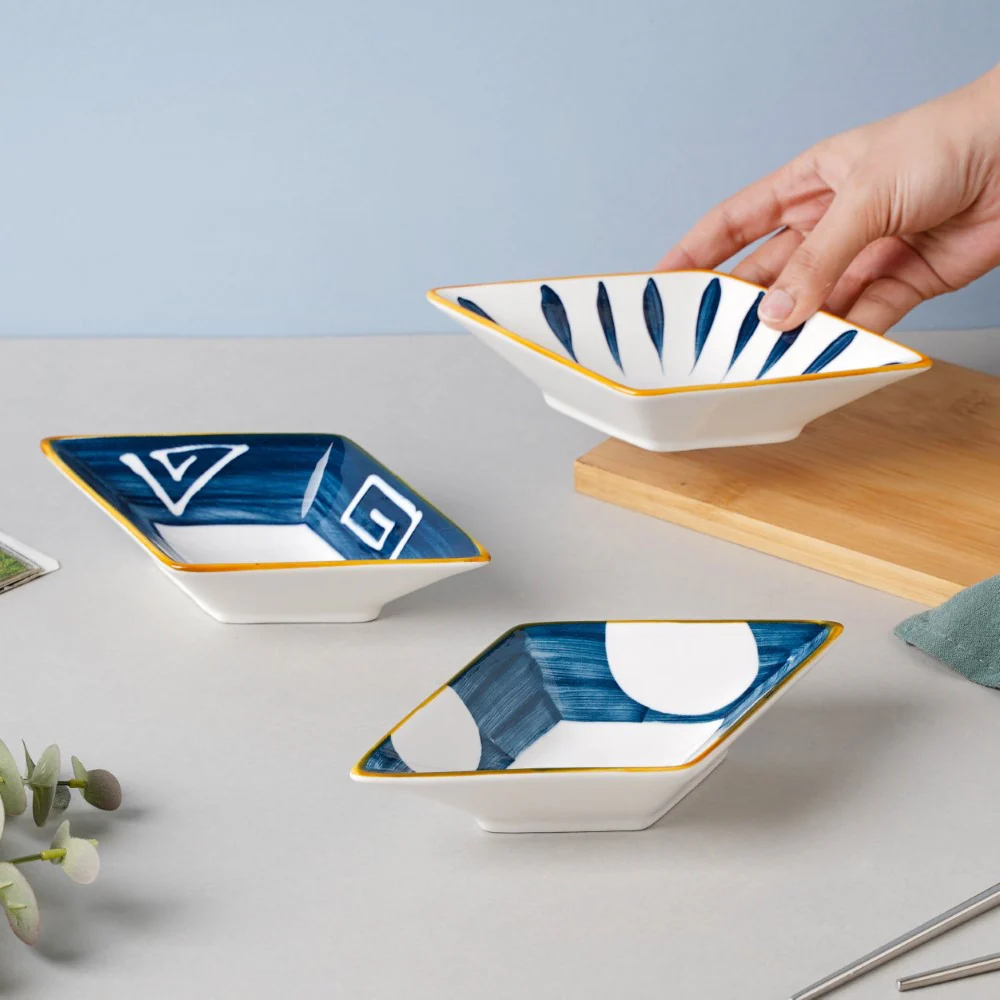 Stripes Nitori 26 Piece Snack Set For 6 - Image 7