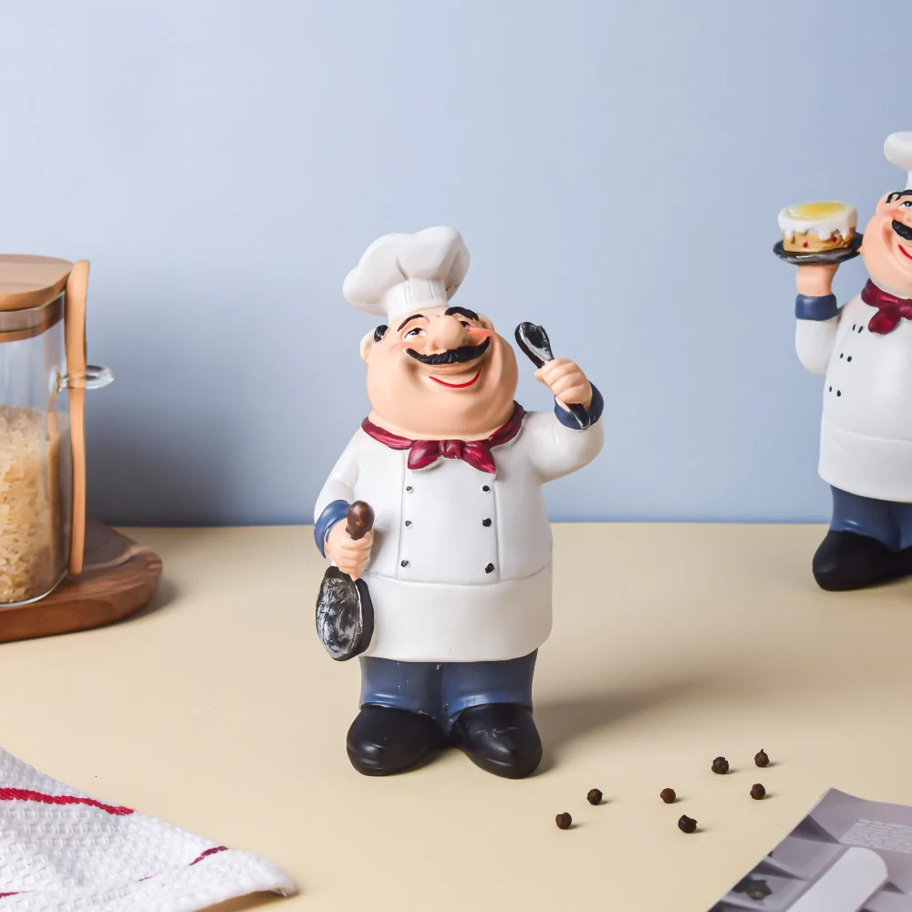 Stubby Chef With Spoon