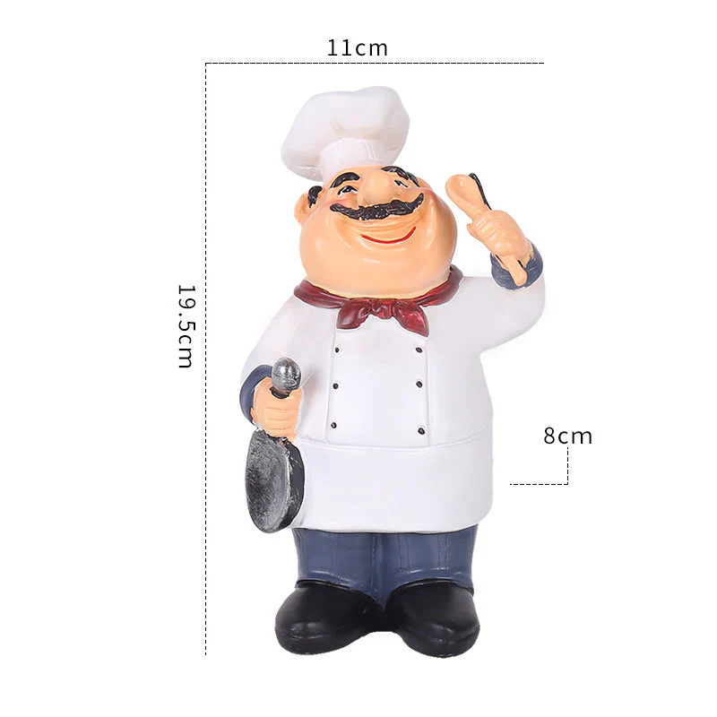 Stubby Chef With Spoon - Image 7