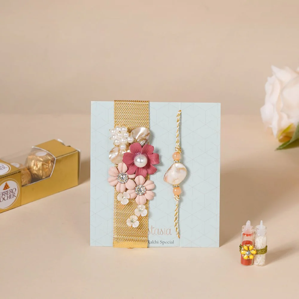 Stylish Rakhi Gifts Set Of 3 - Image 4