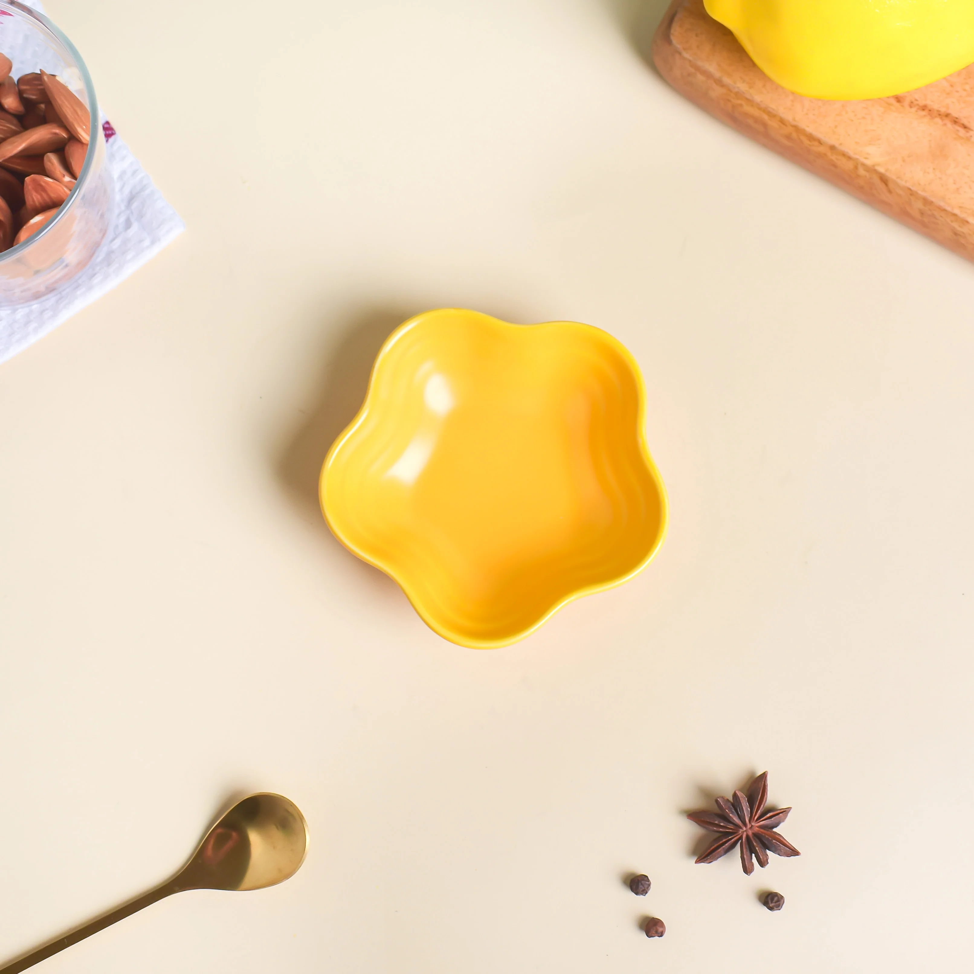 Sunny Side Up Floral Dip Bowl - Image 7