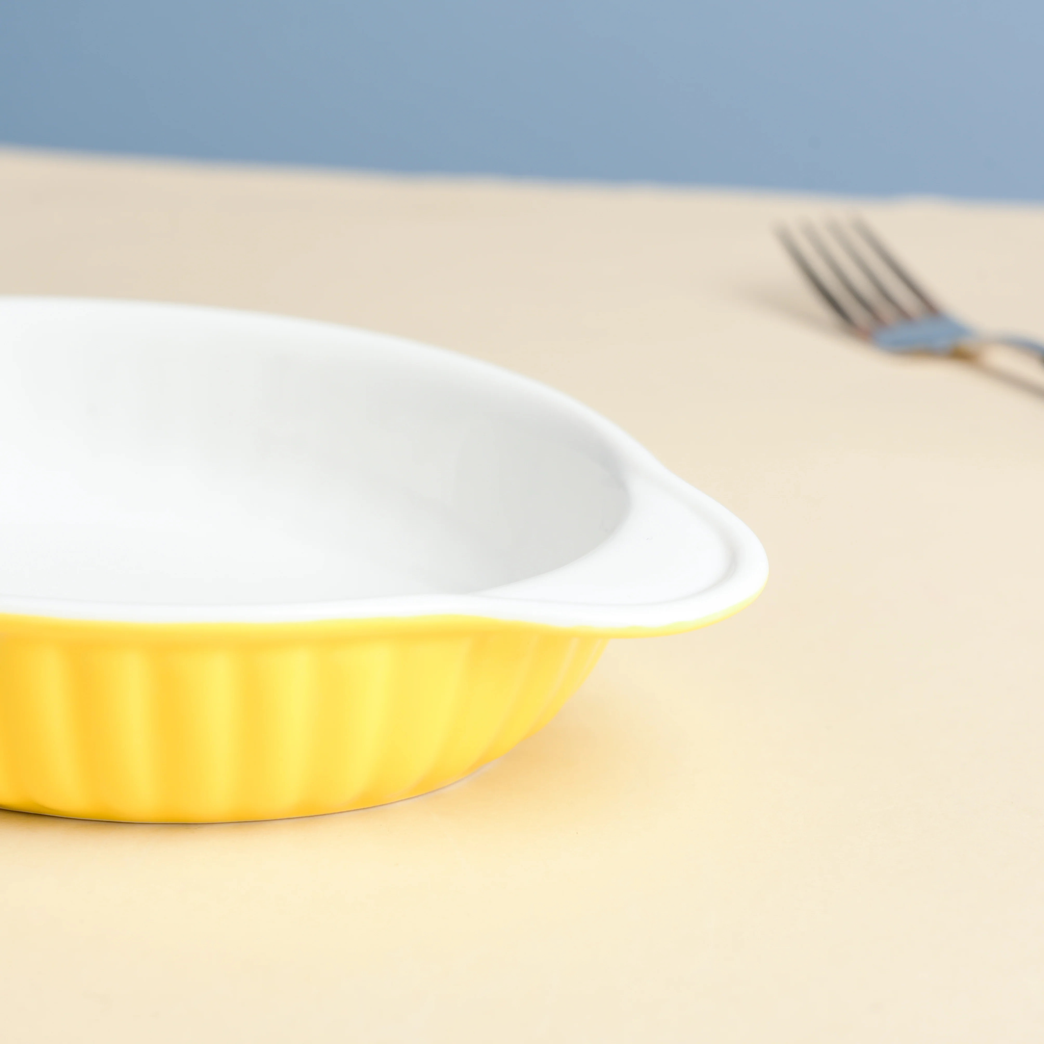 Sunny Side Up Oval Baking Plate 6 Inch - Image 5