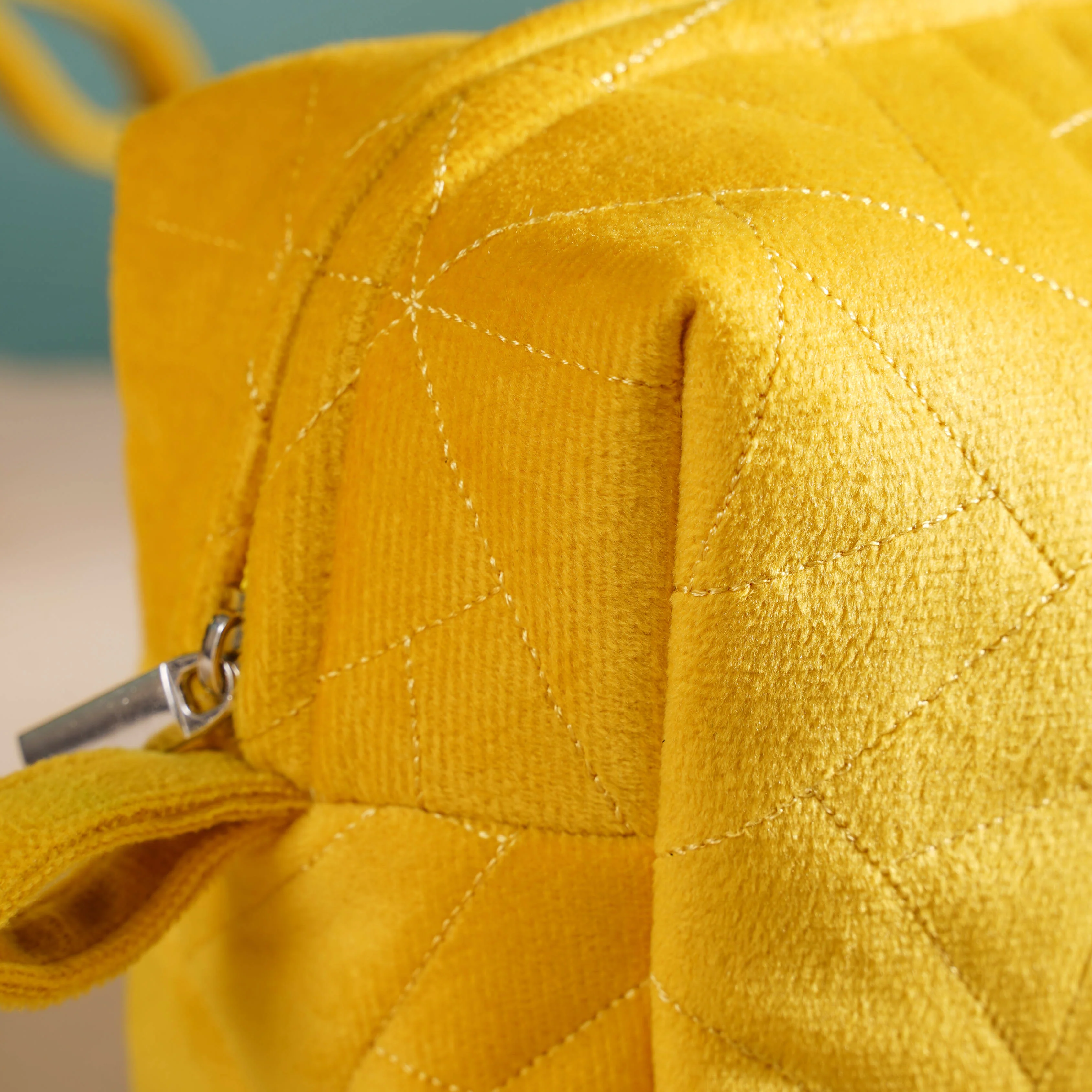 Sunshine Yellow Cosmetic Bag Set Of 3 - Image 7